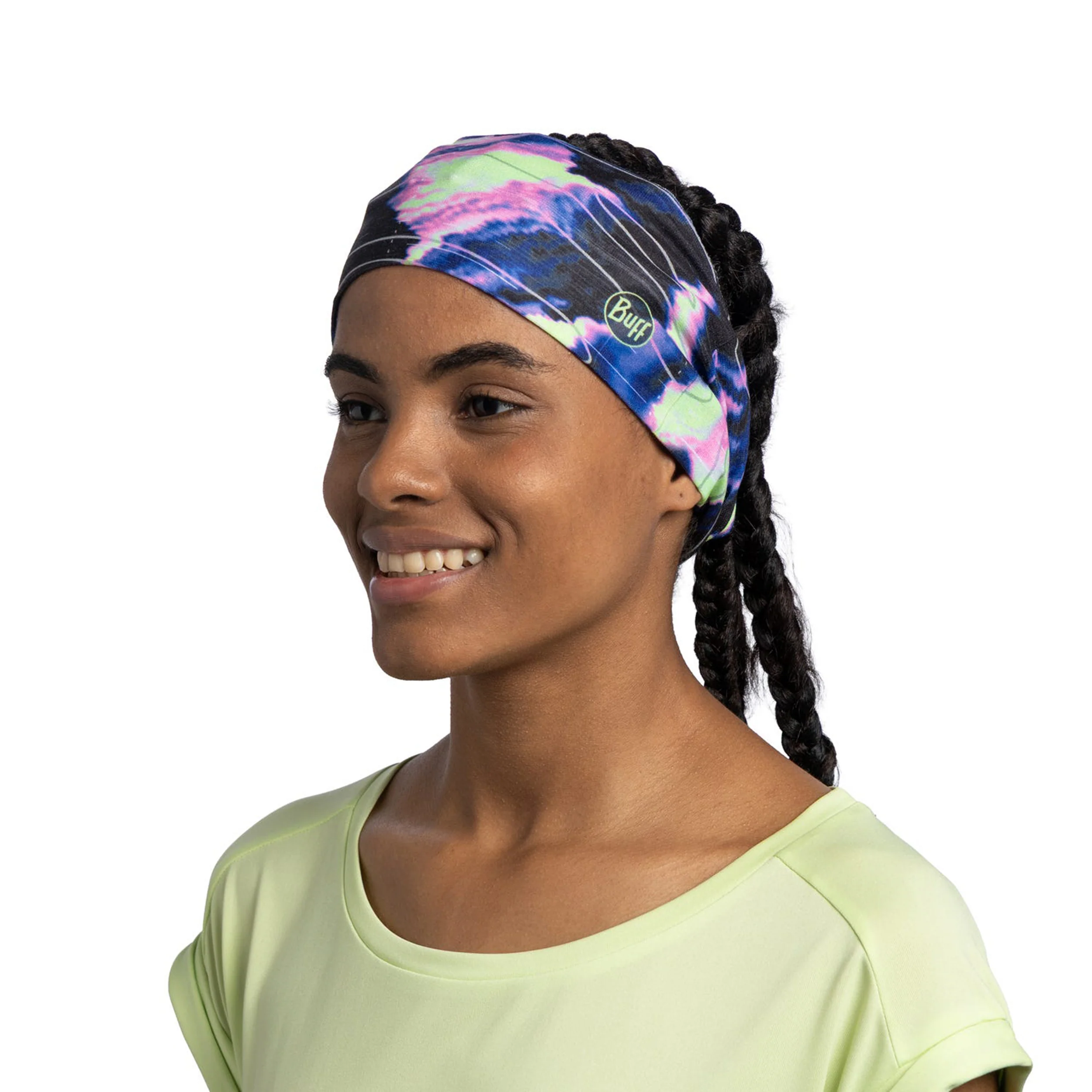 CoolNet UV® Wide Pannband Unisex-blå - Image 2
