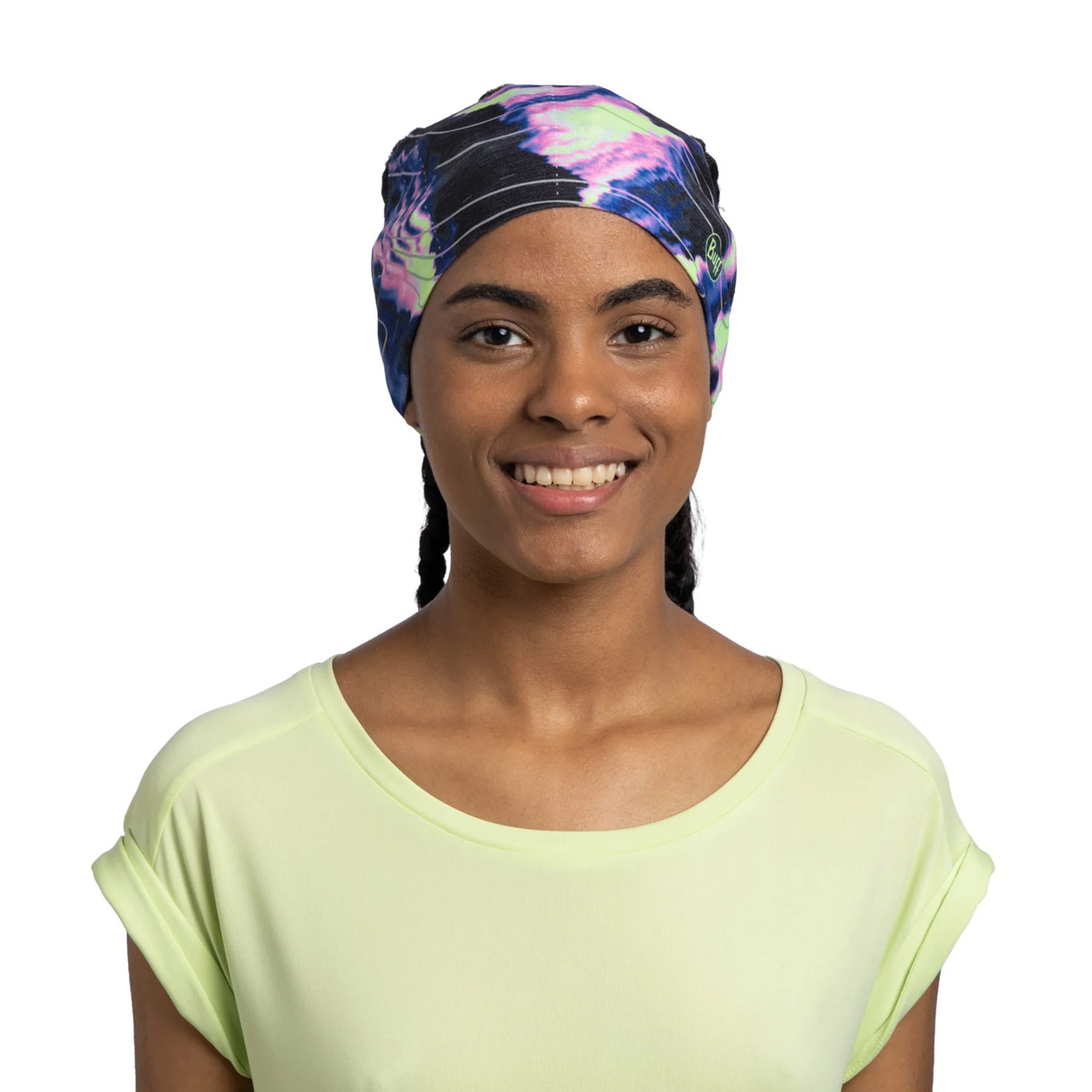 CoolNet UV® Wide Pannband Unisex-blå - Image 3