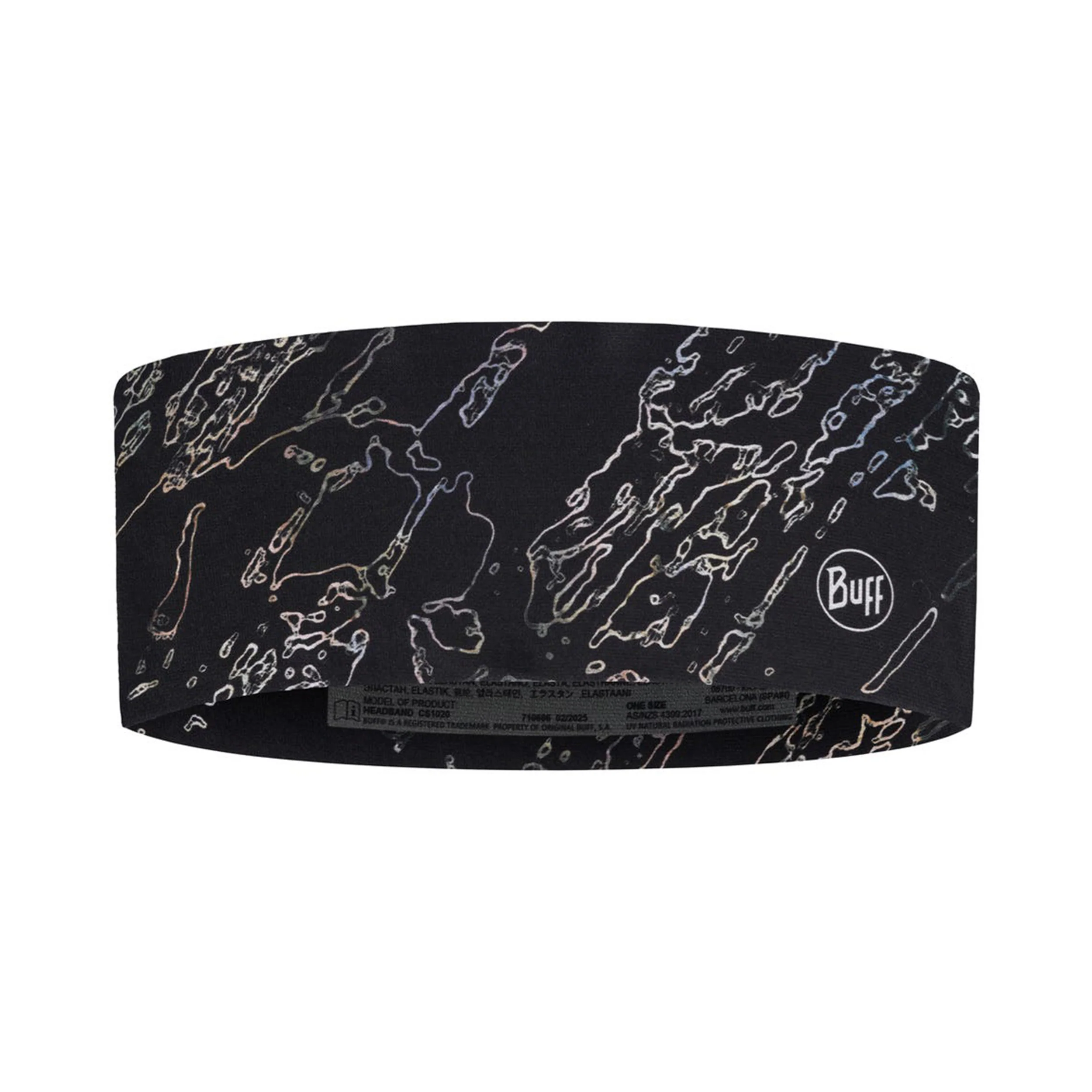 CoolNet UV® Wide Pannband Unisex-svart