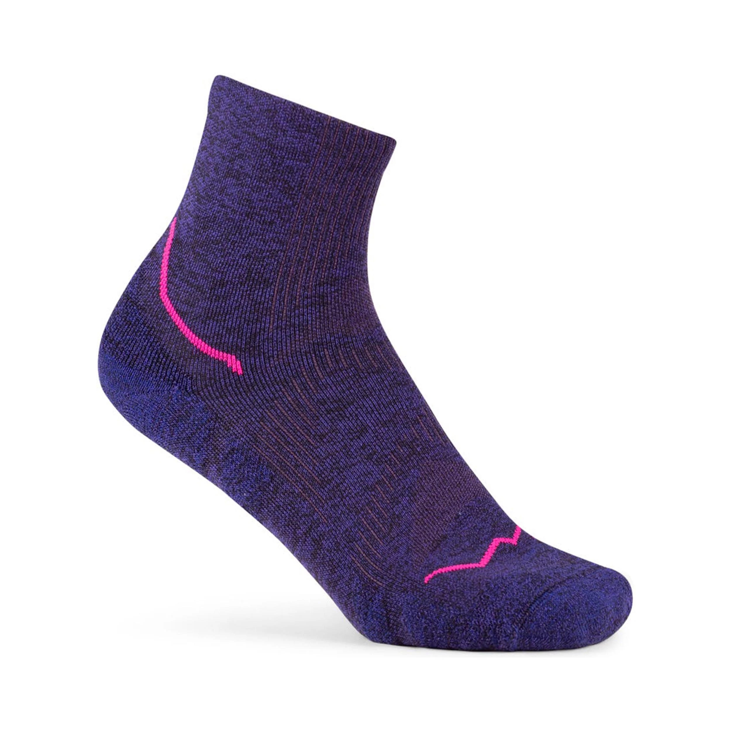 Dryflx Quarter Löparsockor Unisex-mörkblå