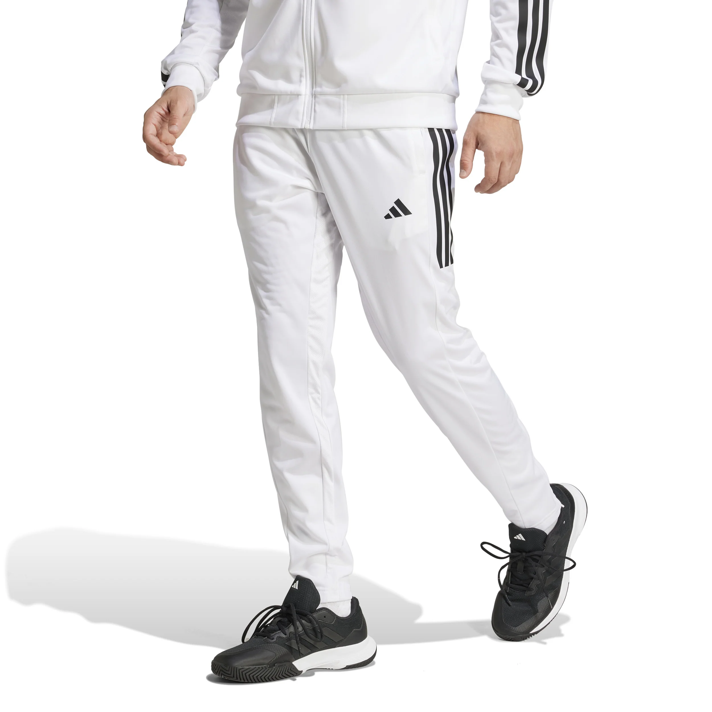 3Stripes Knit Träningsbyxa Herrar - vit, svart - Image 2