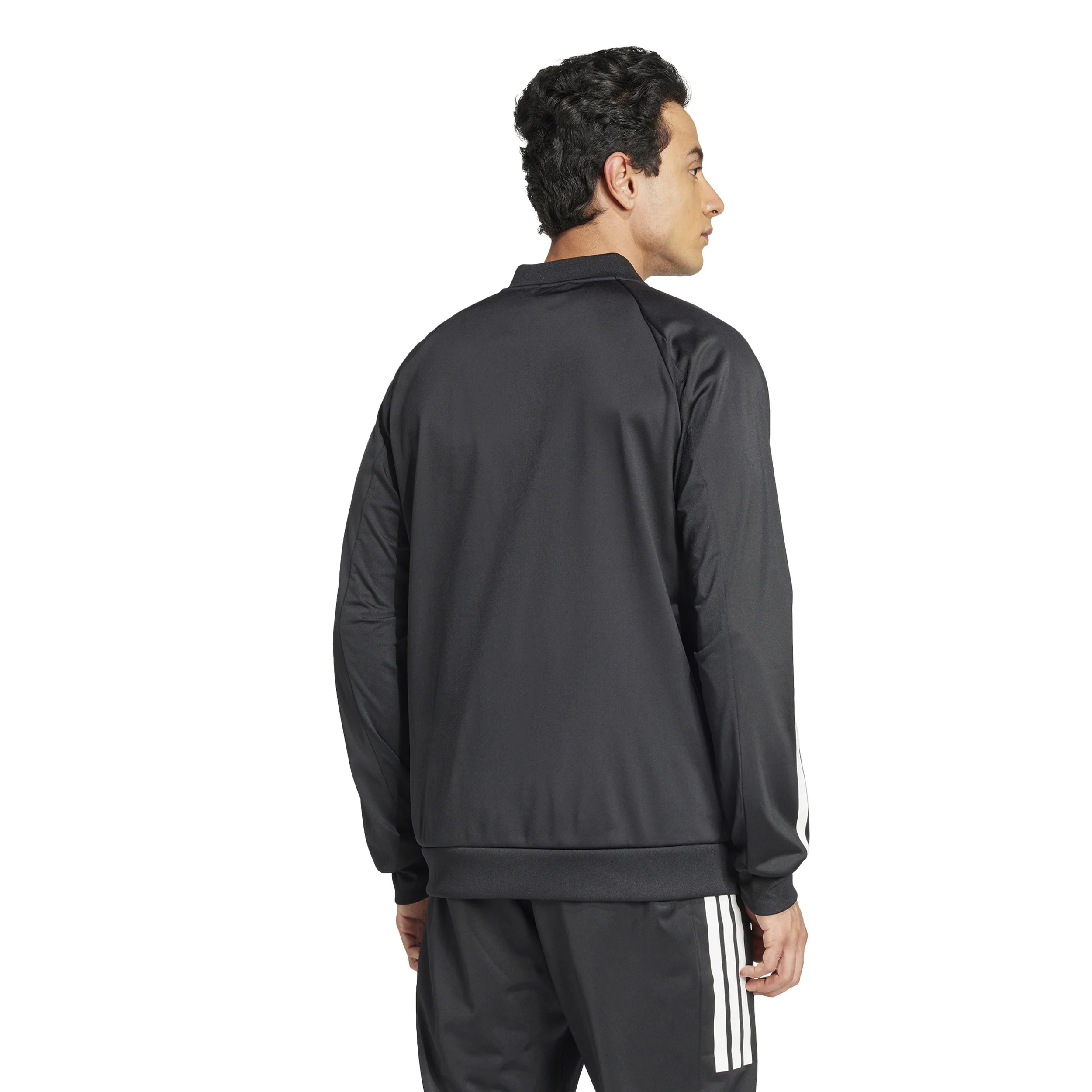 3Stripes Knit Träningsjacka Herrar - svart, vit - Image 3
