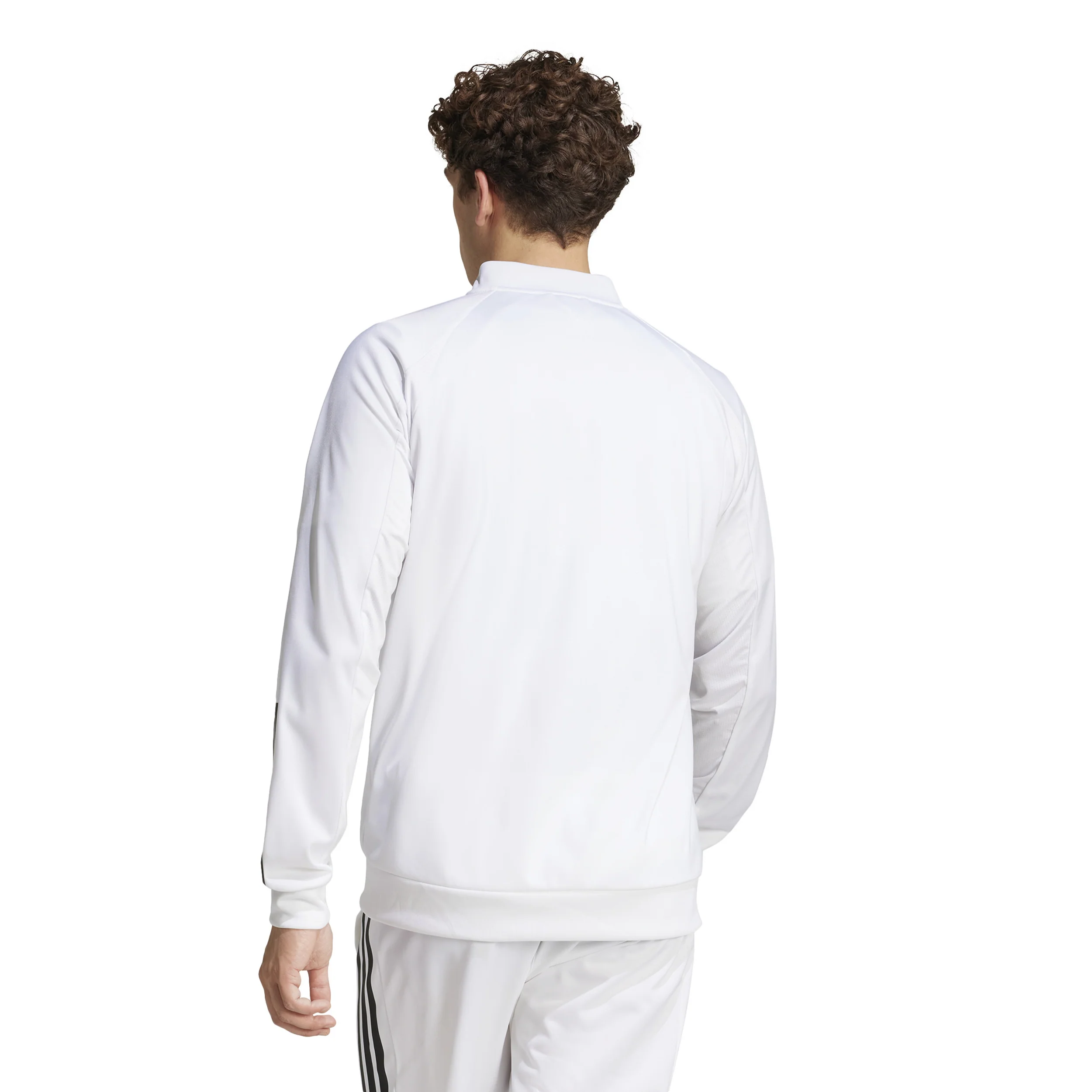 3Stripes Knit Träningsjacka Herrar - vit, svart - Image 3