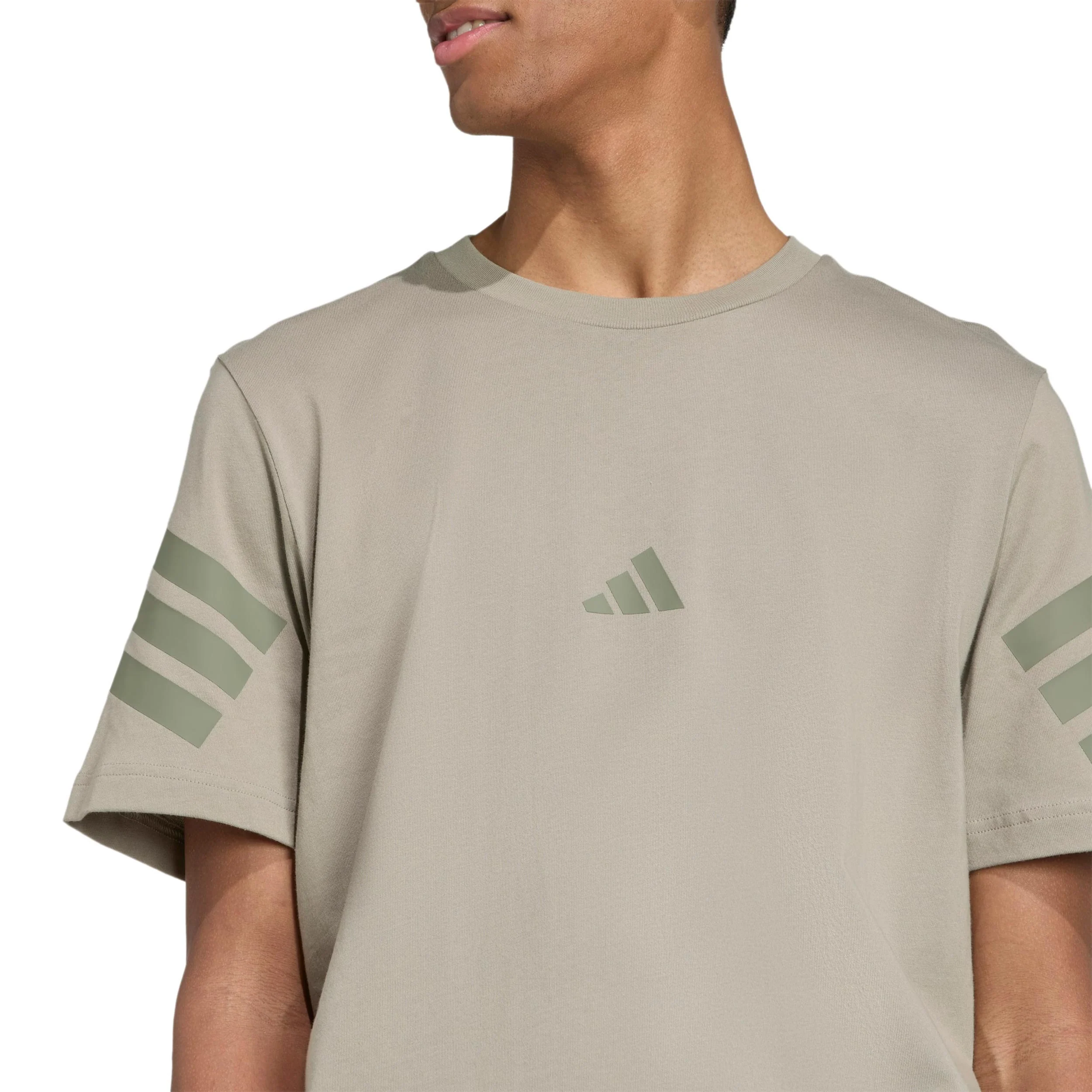 3Stripes Regular T-shirt Herrar-beige - Image 6