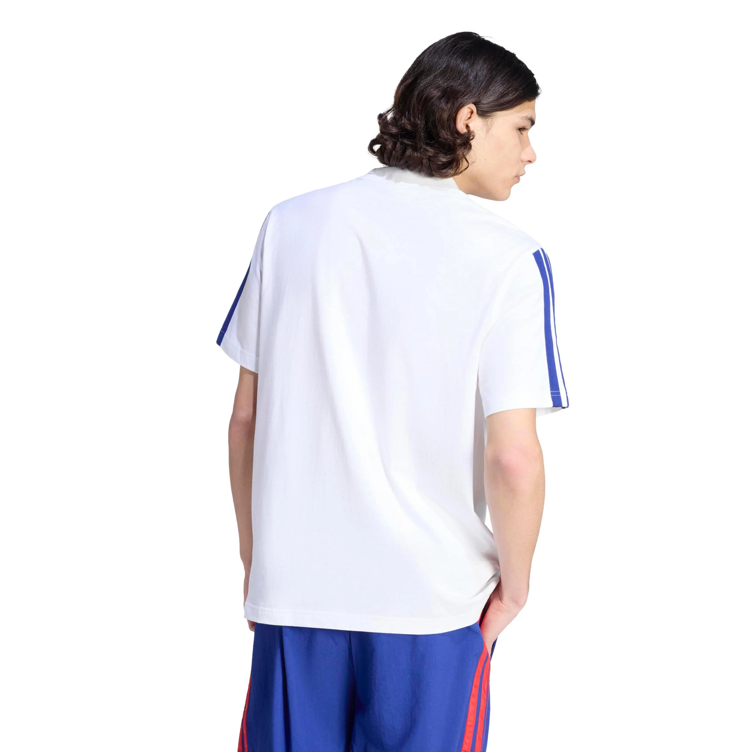 3Stripes T-shirt Herrar - vit, blå - Image 3