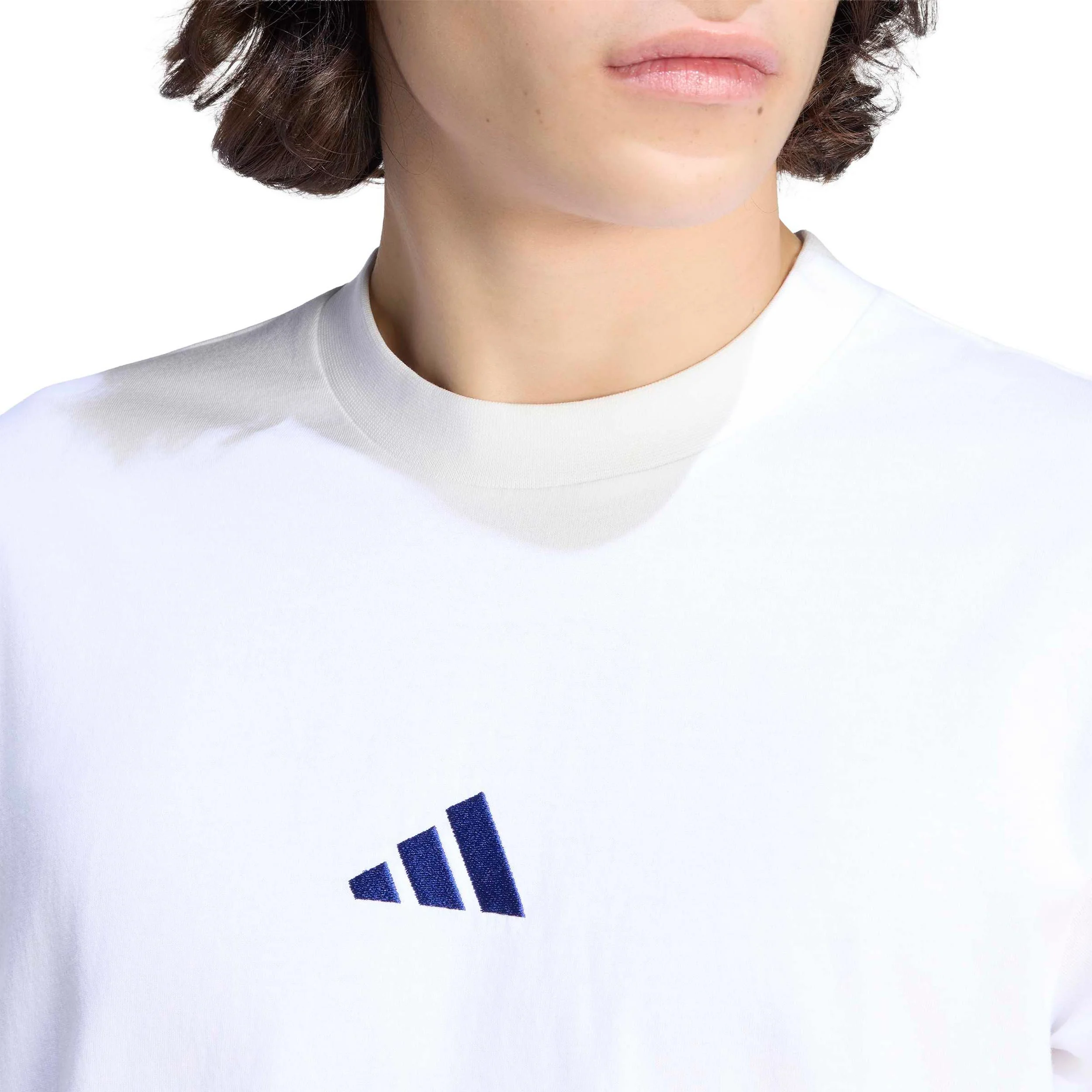 3Stripes T-shirt Herrar - vit, blå - Image 5