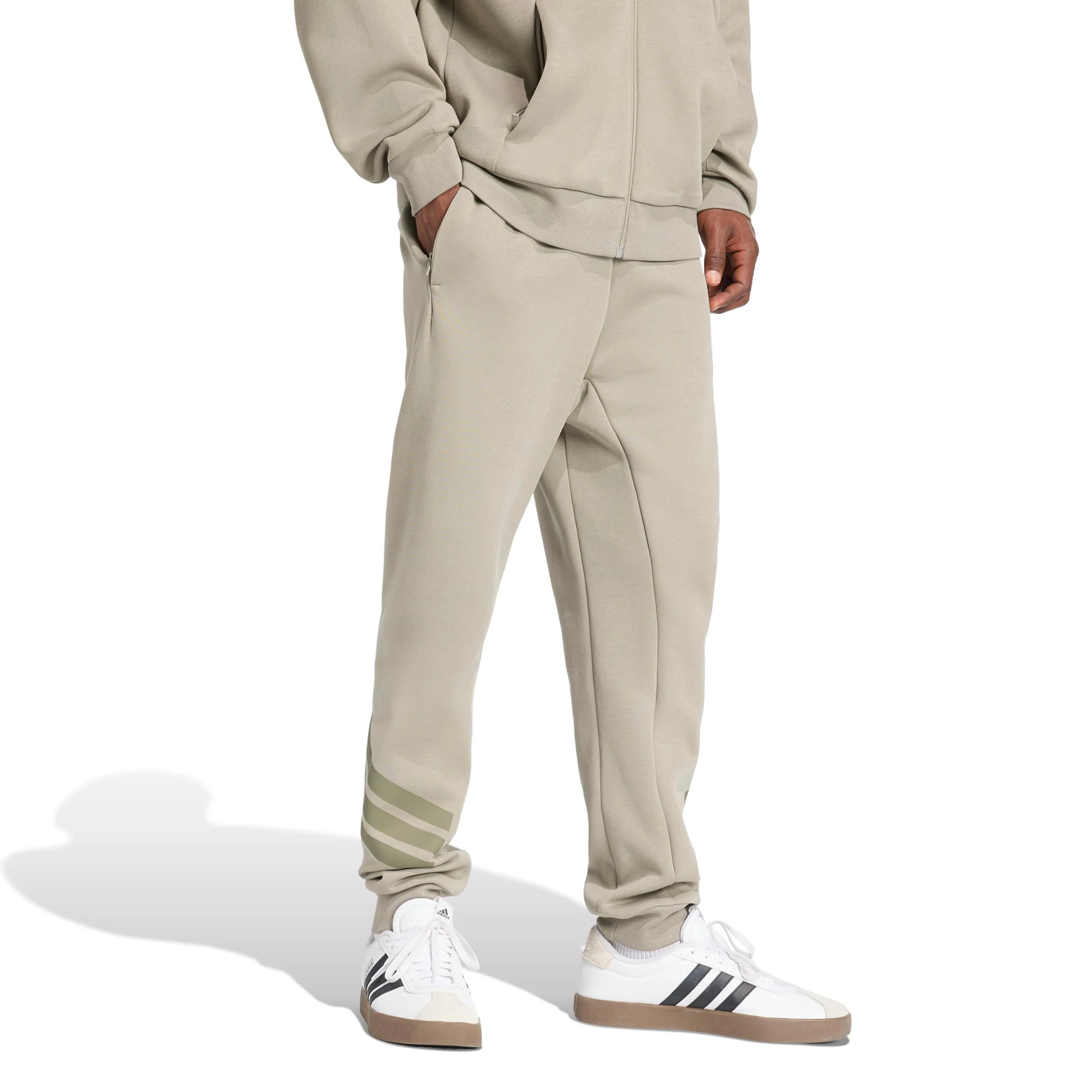 3Stripes Träningsbyxa Herrar-beige - Image 4