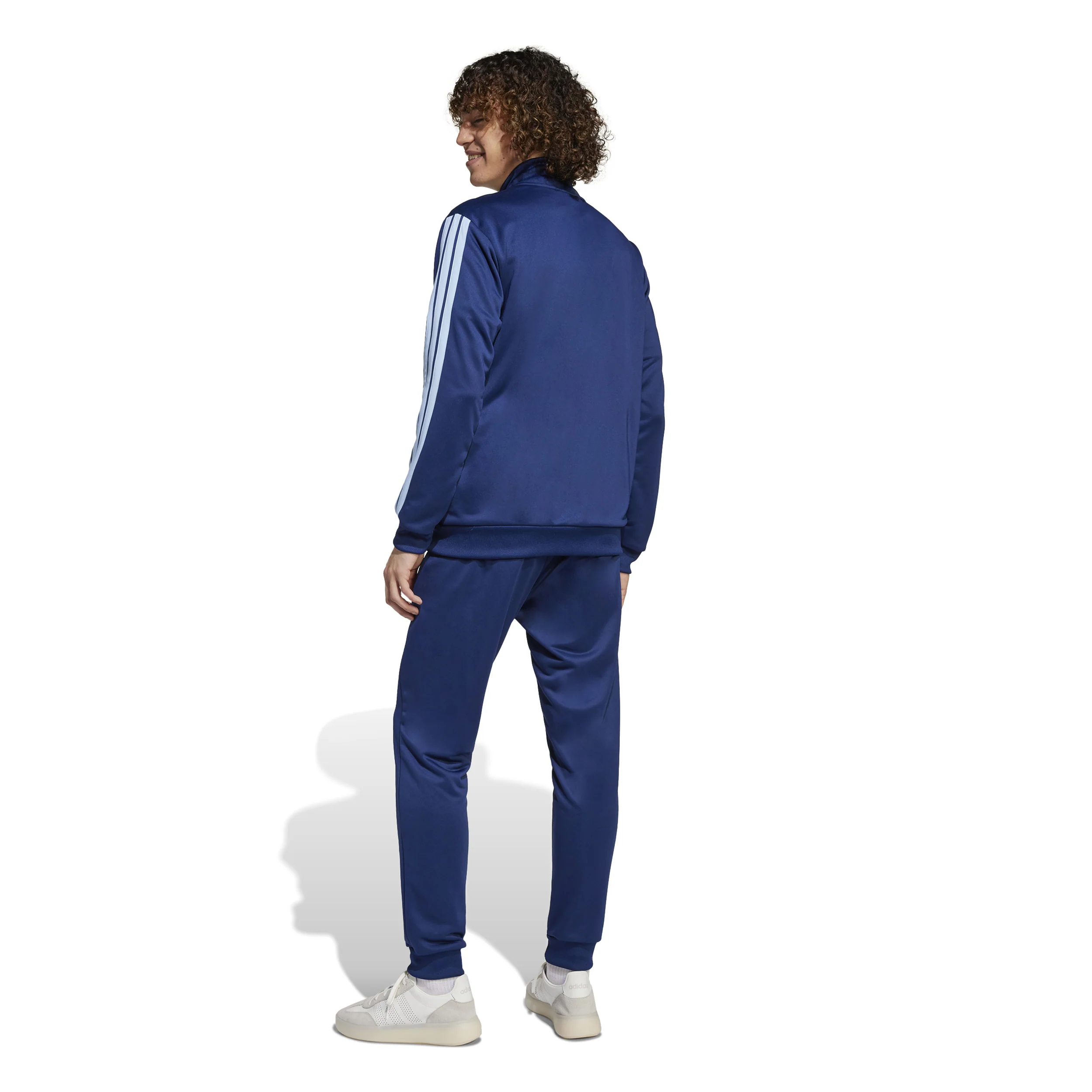 3Stripes Träningsoverall Herrar - mörkblå, vit - Image 5