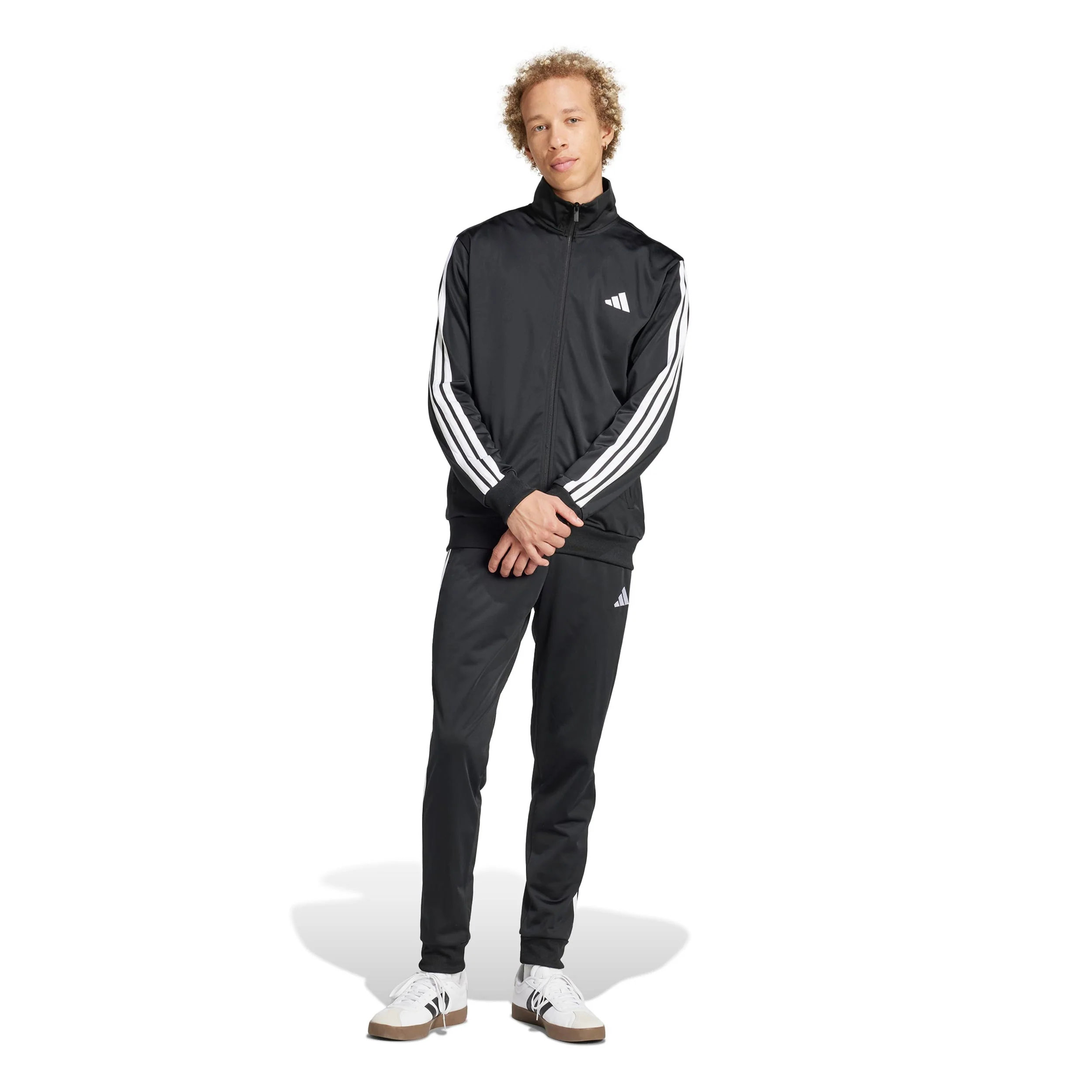 3Stripes Träningsoverall Herrar-Svart - Image 4