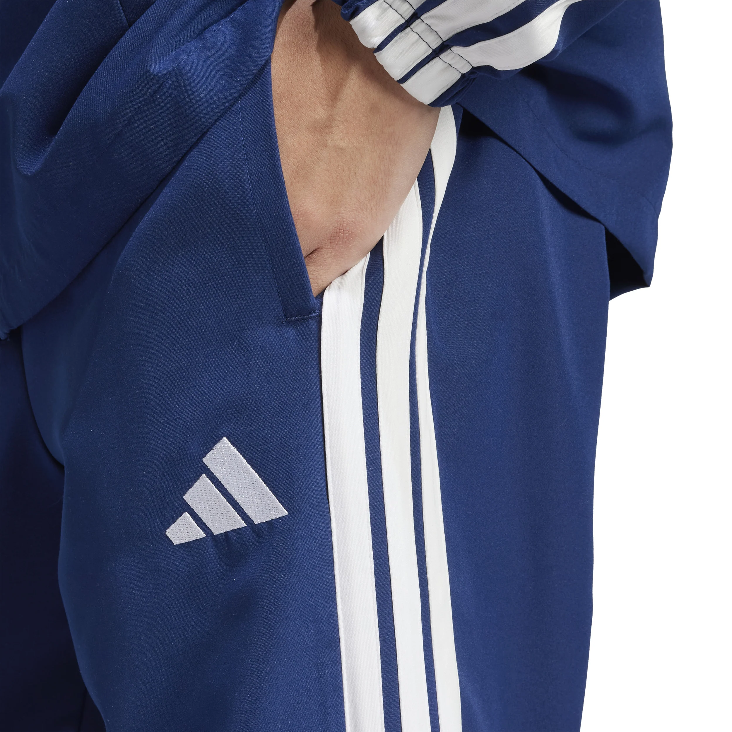3Stripes Woven Träningsoverall Herrar - mörkblå - Image 8