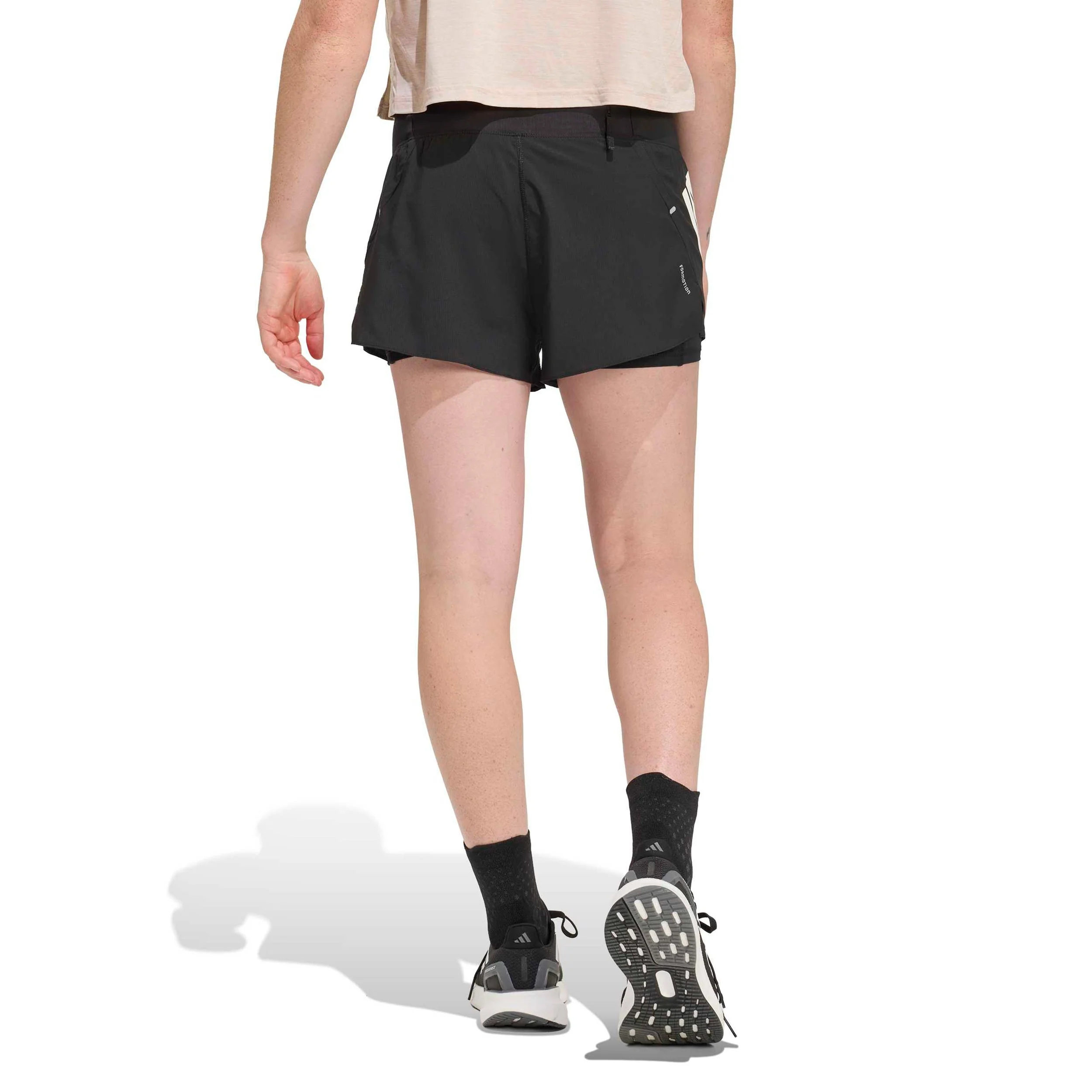 adi365 2in1 Löparshorts Damer-svart - Image 3