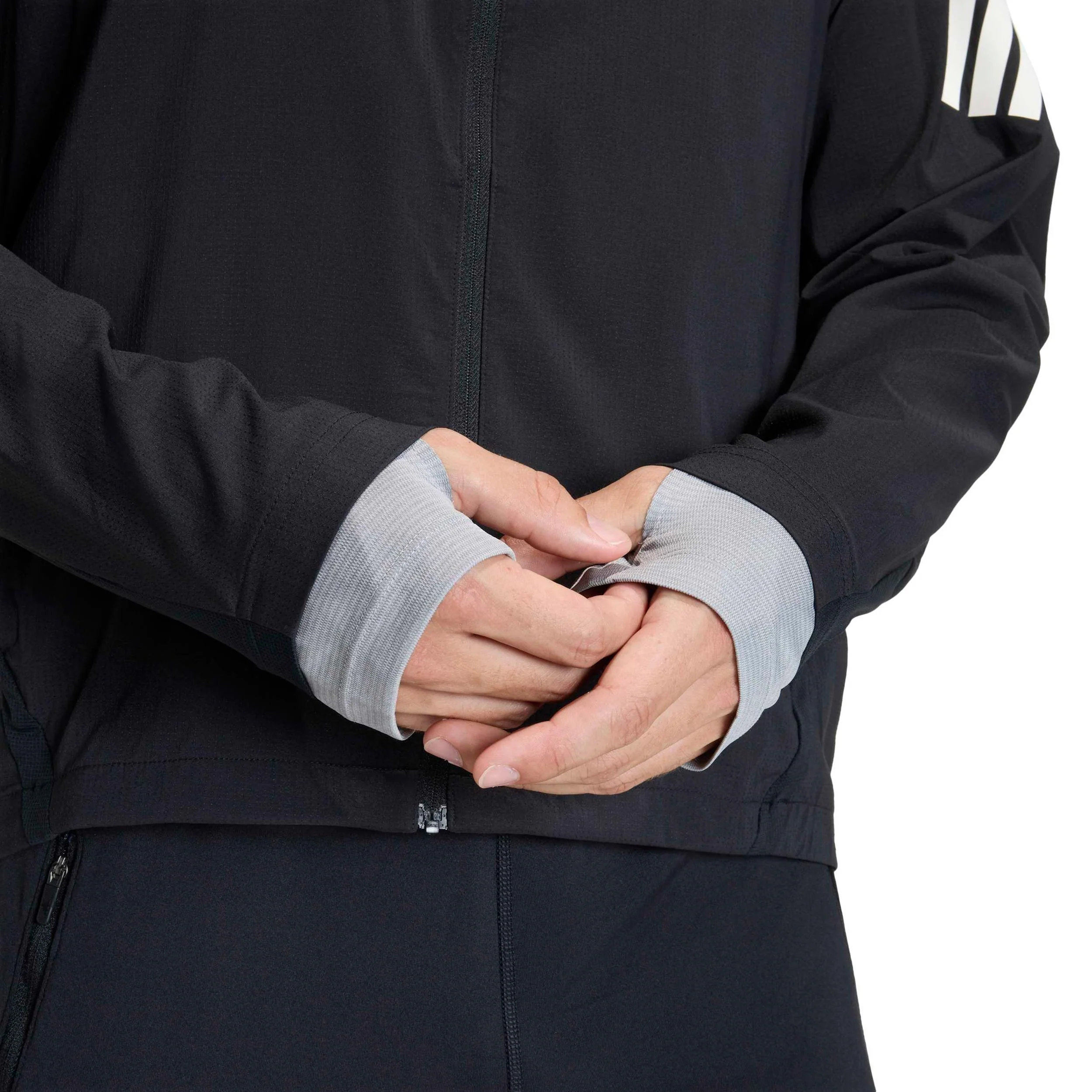 adi365  Löparjacka Herrar-svart - Image 7