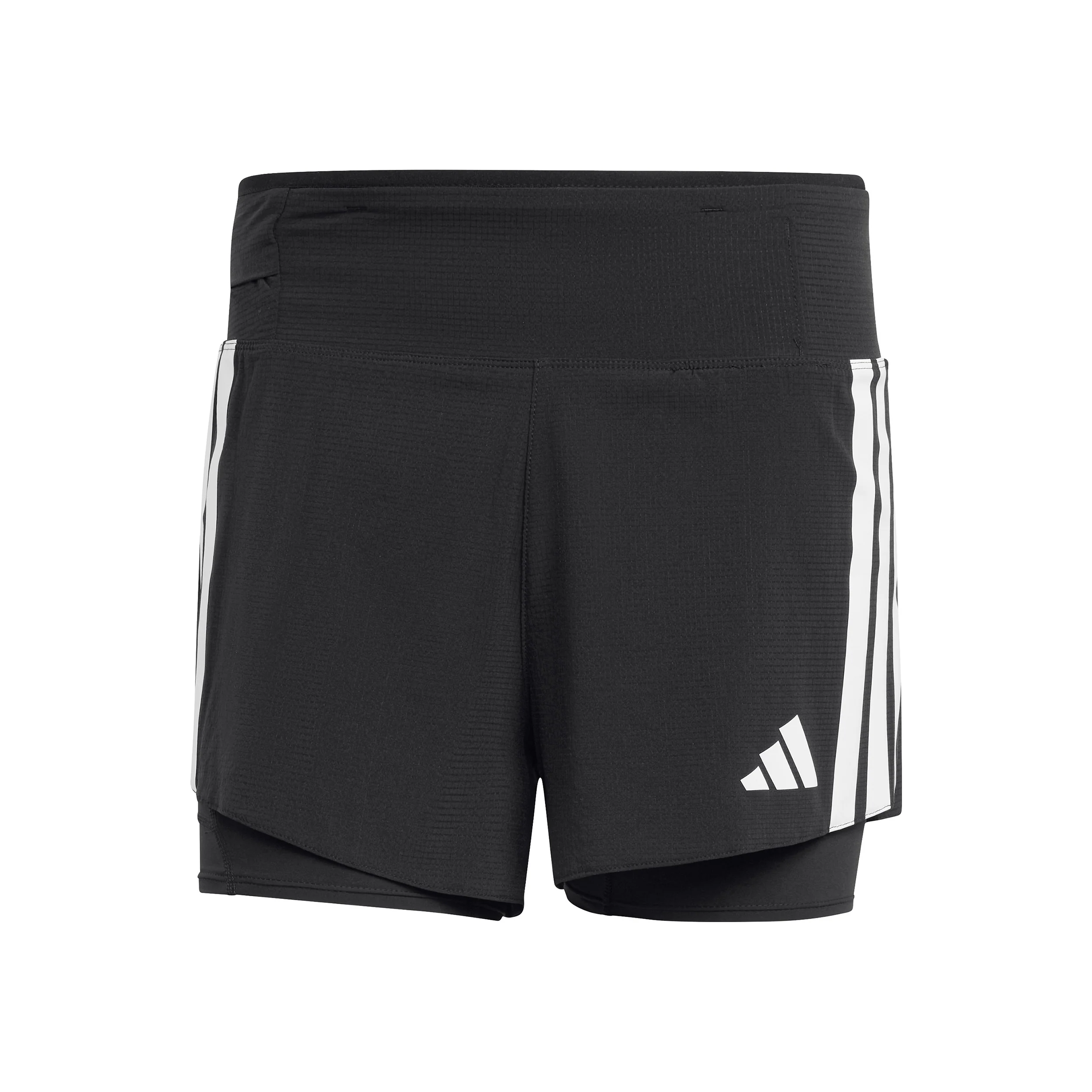 Adizero 2in1 Löparshorts Herrar - svart, vit