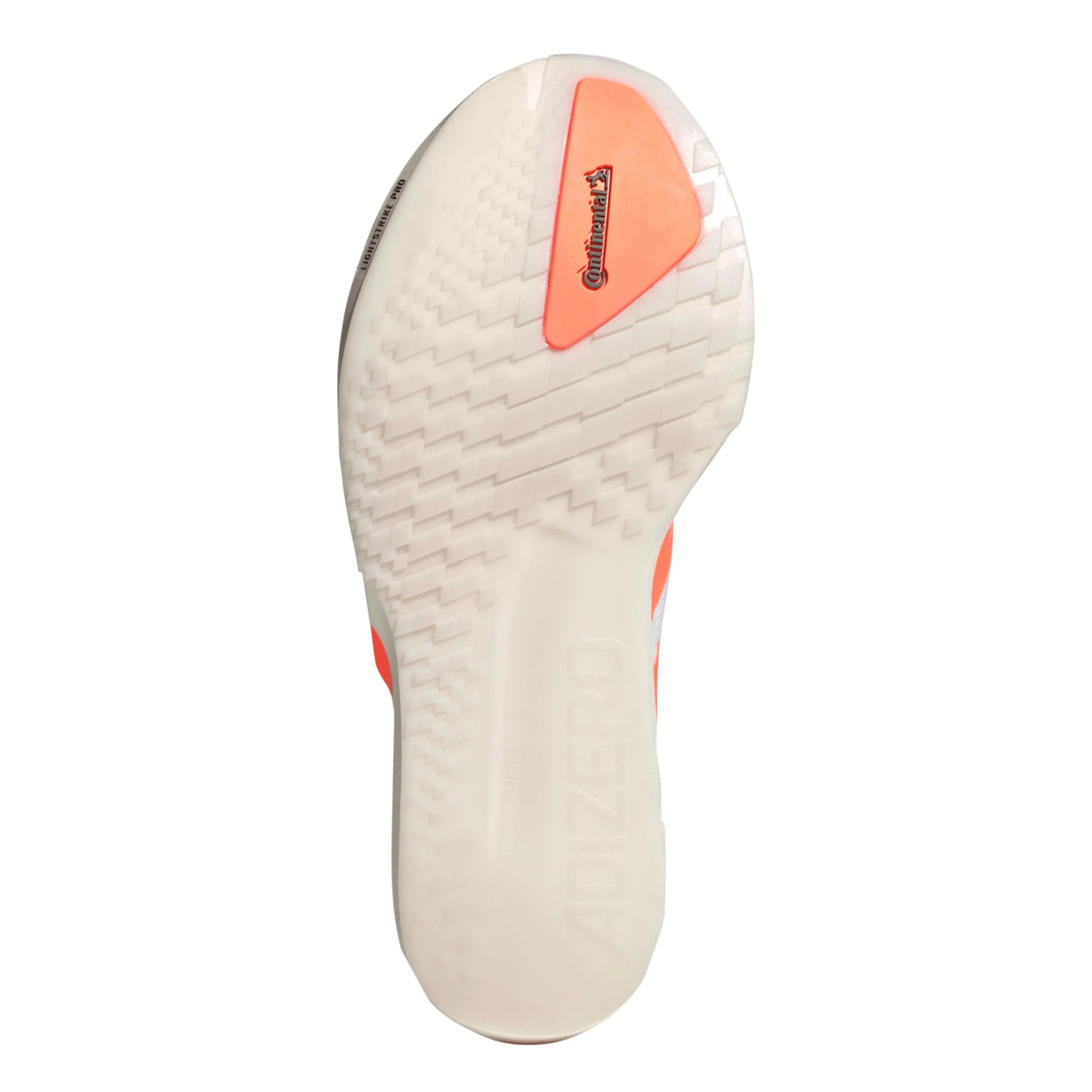 adizero Adios 9 Tävlingssko Damer - vit, orange - Image 4
