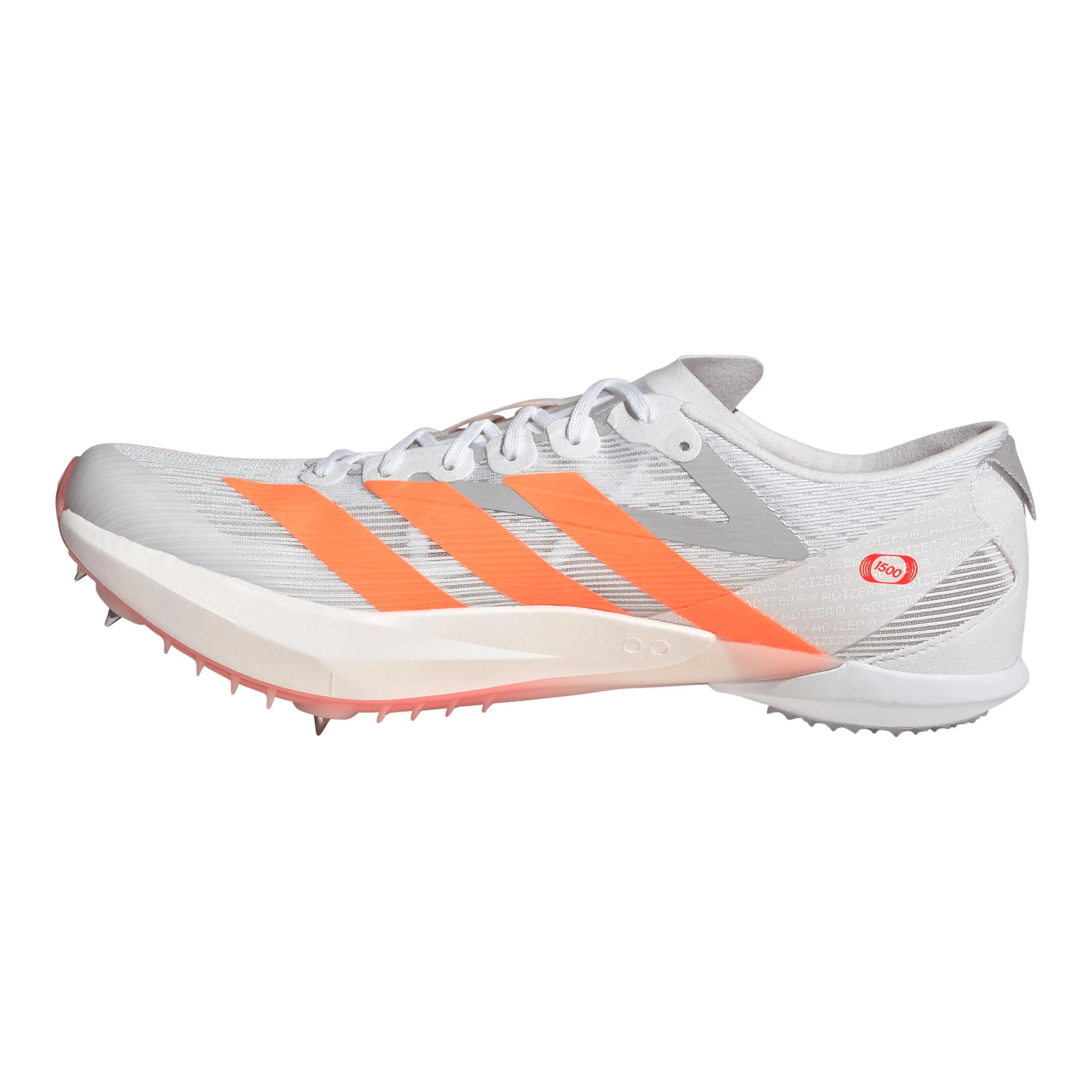 Adizero Ambition Spikes Unisex - vit, röd - Image 2