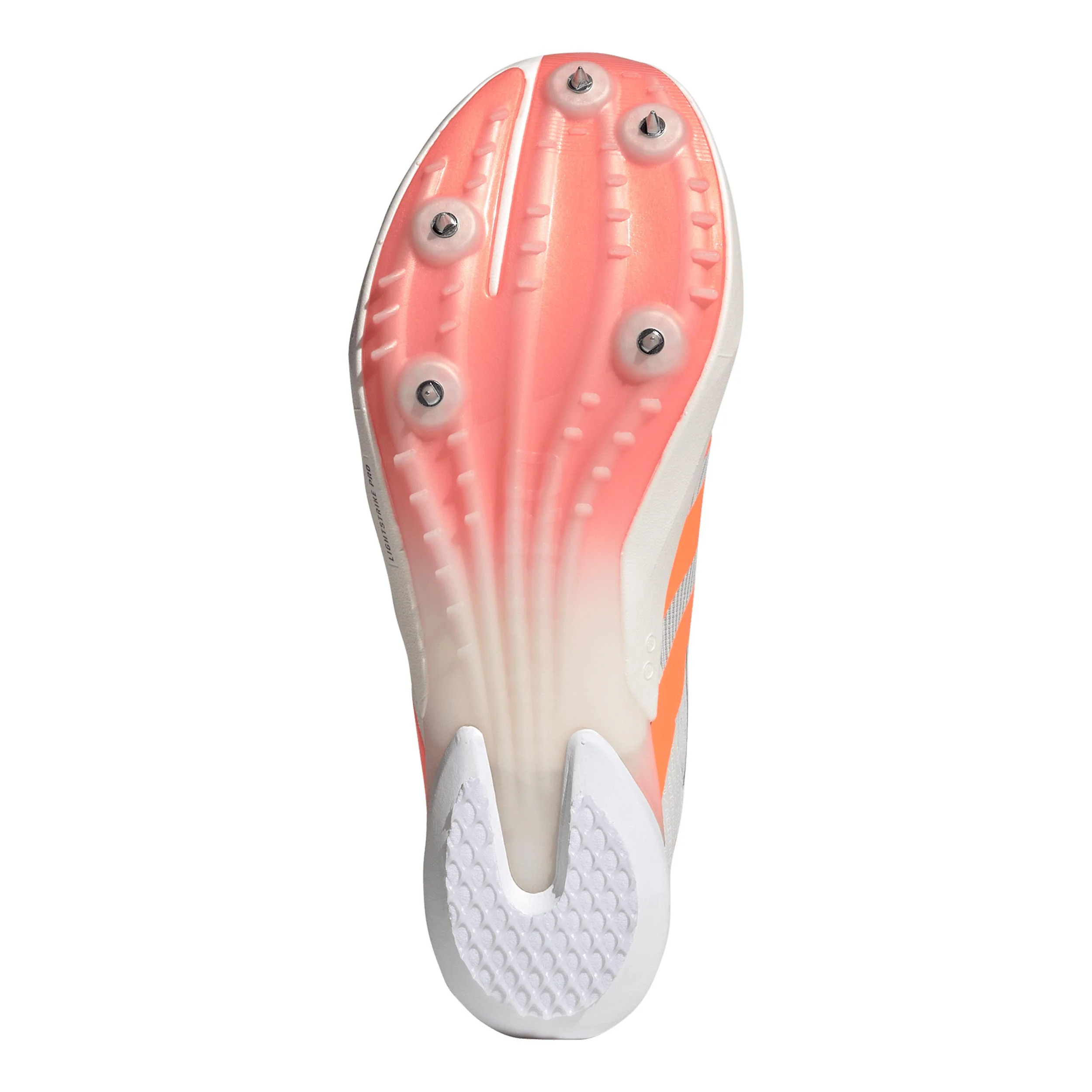 Adizero Ambition Spikes Unisex - vit, röd - Image 4