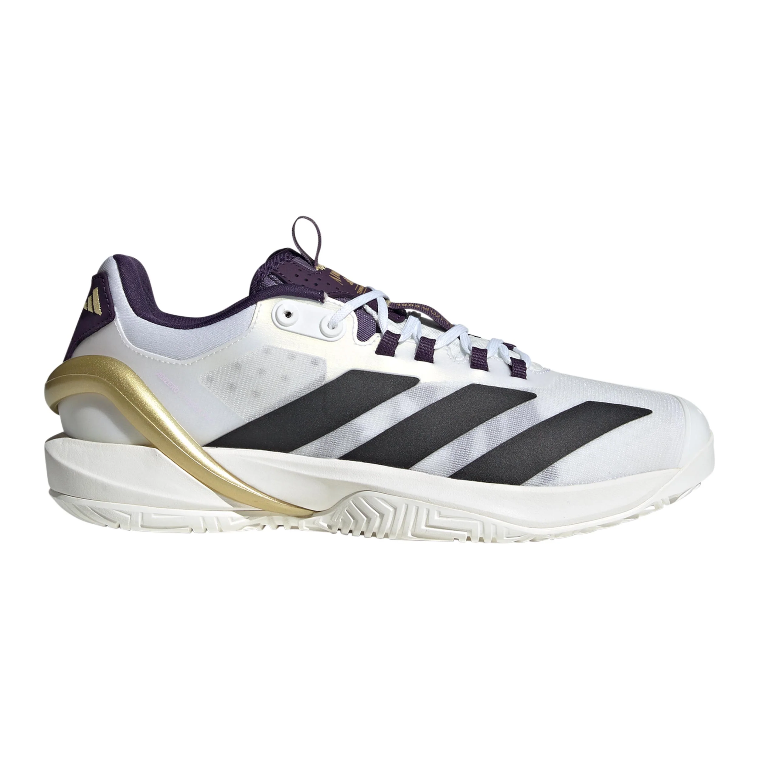Adizero Cybersonic Allroundsko Herrar - vit, lila