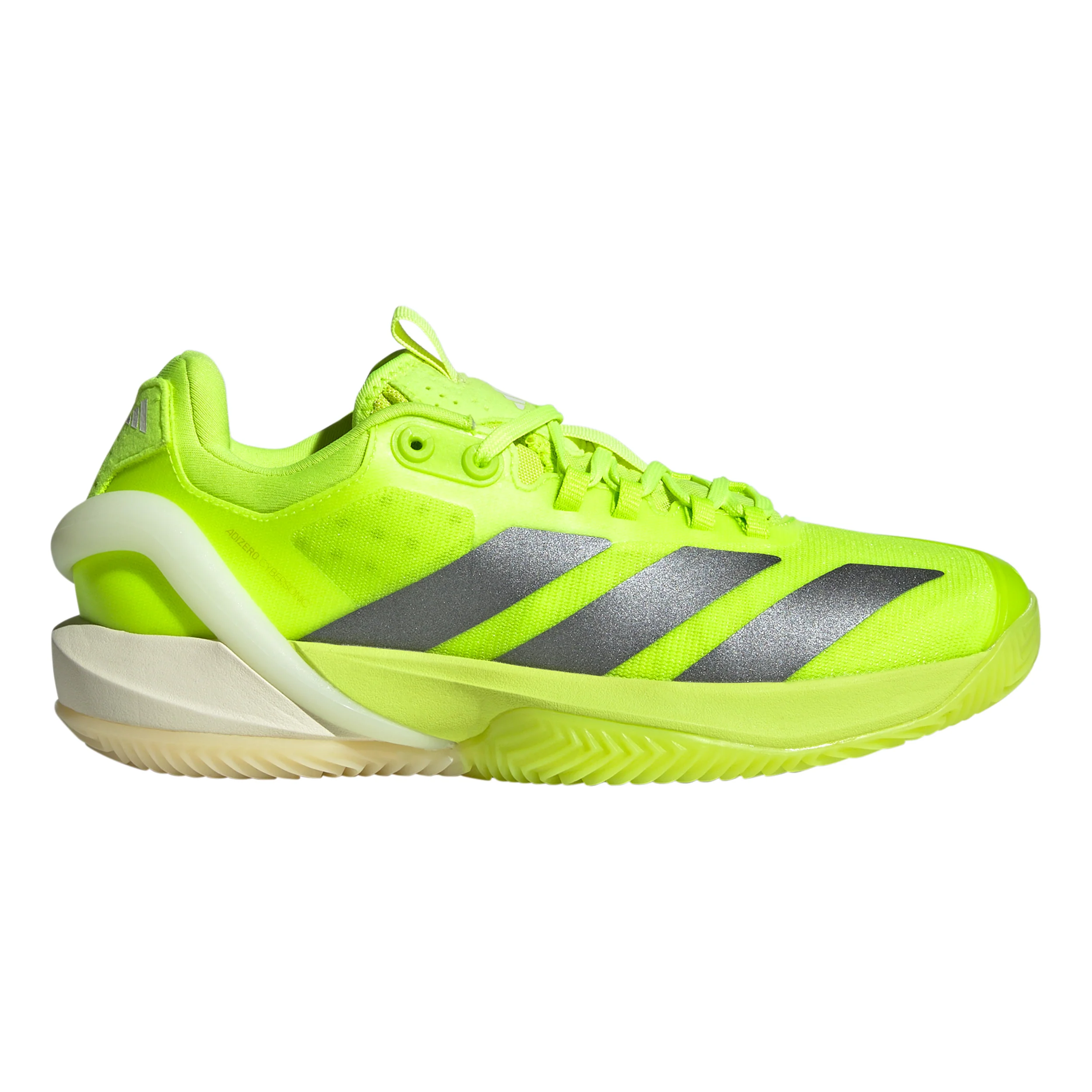 adizero Cybersonic Sko för grus Damer - lime, silver