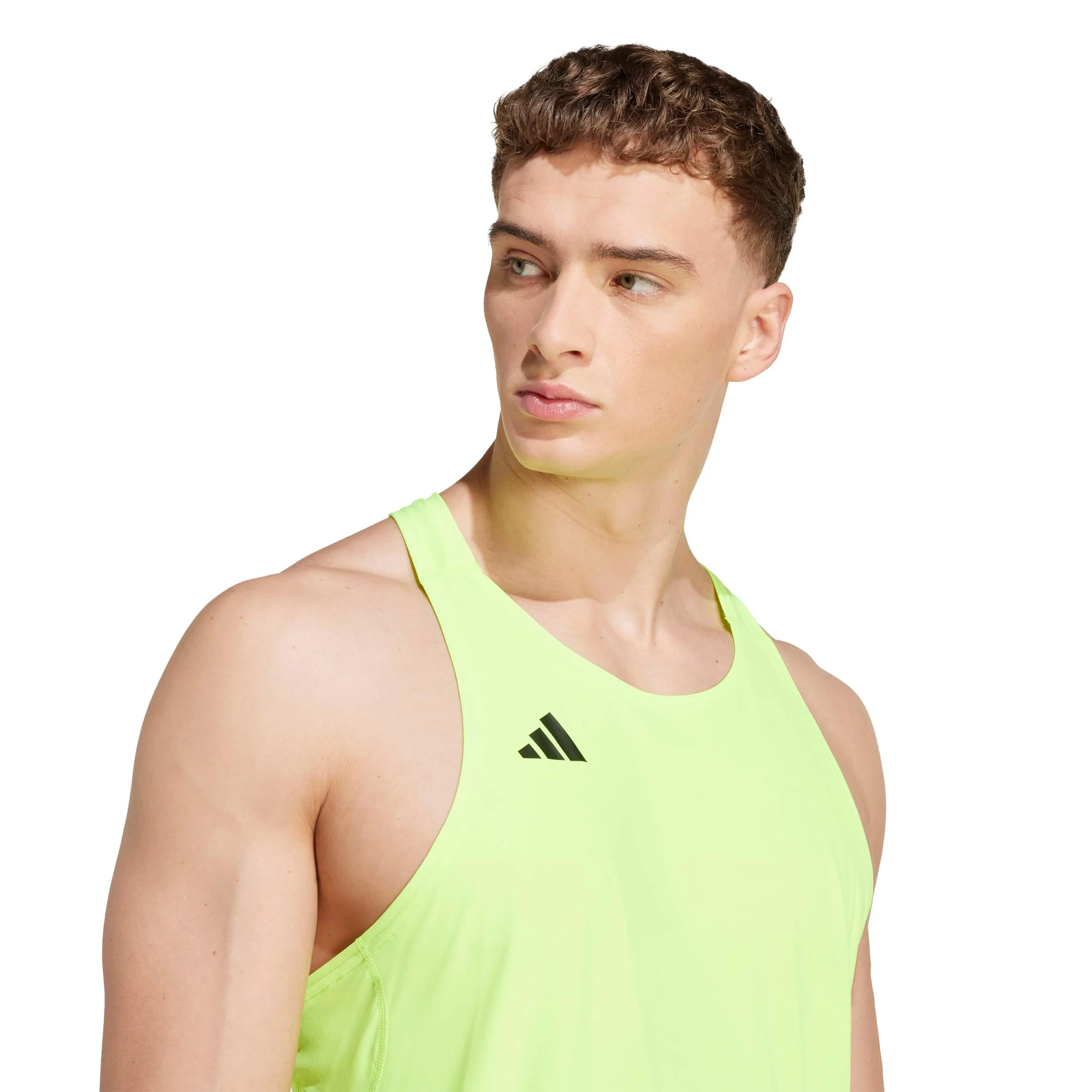 adizero Essential Löpartröja Herrar-neongul - Image 6