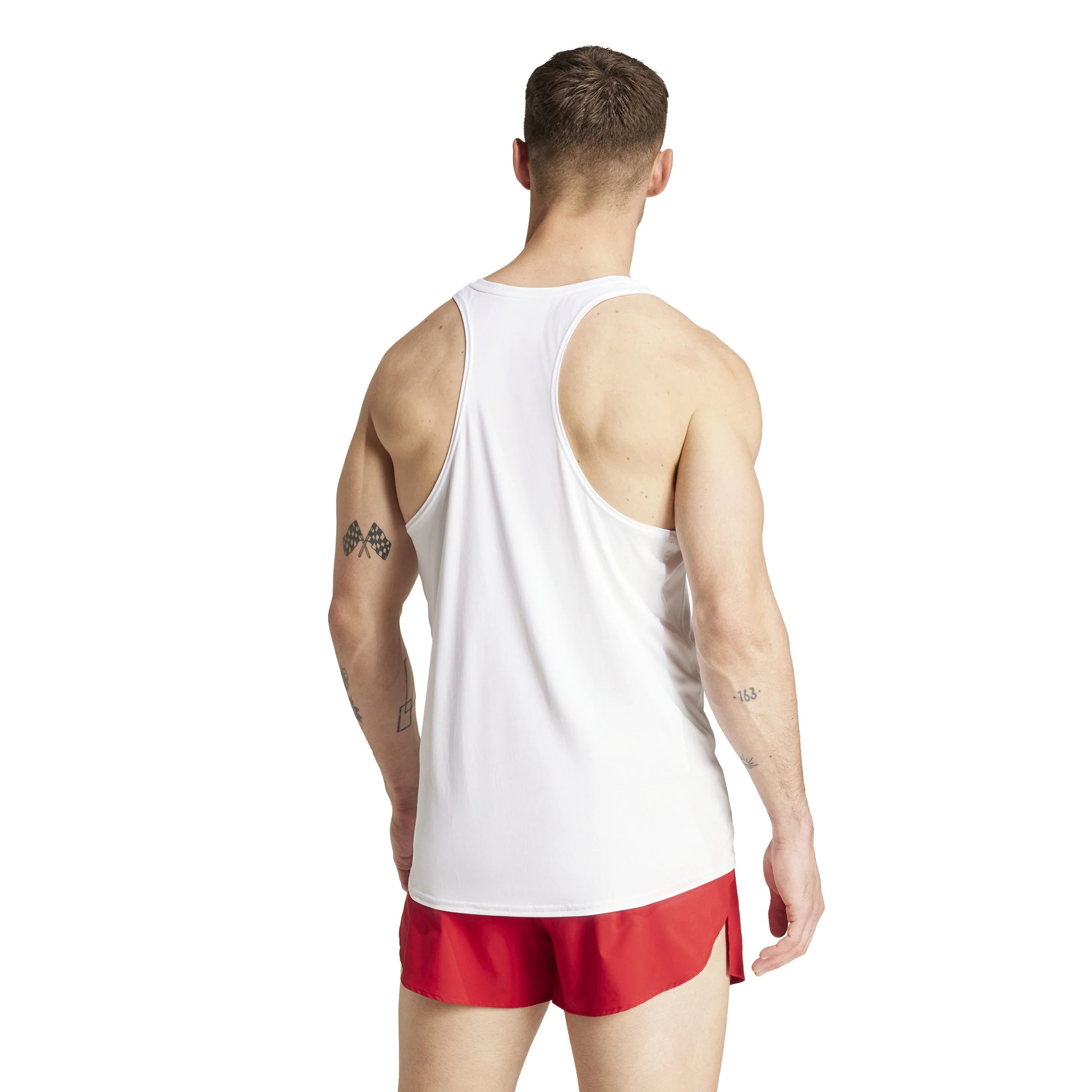 Adizero Essentials Linne Herrar - vit, - Image 3