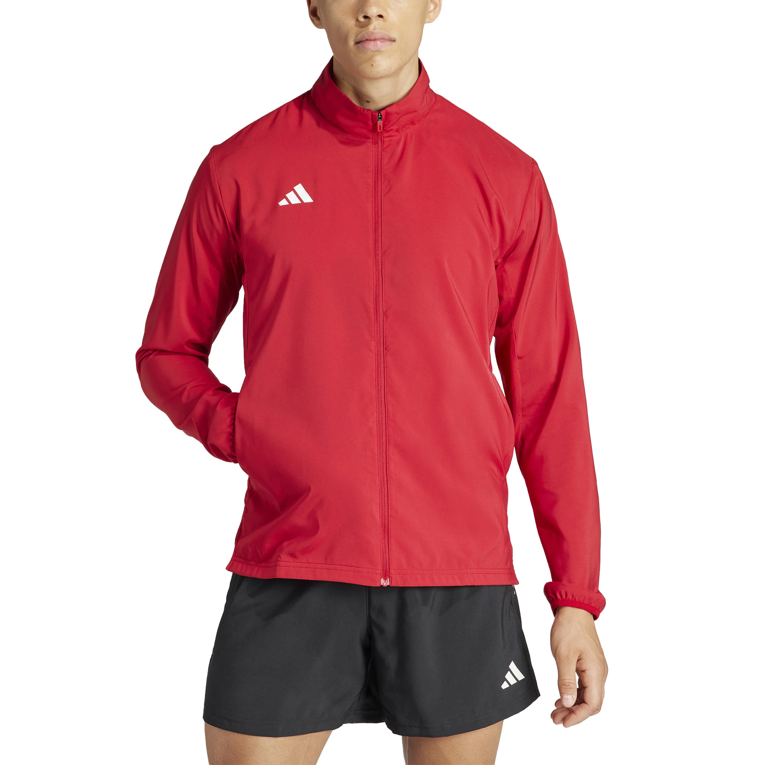 Adizero Essentials Löparjacka Herrar - röd, - Image 4