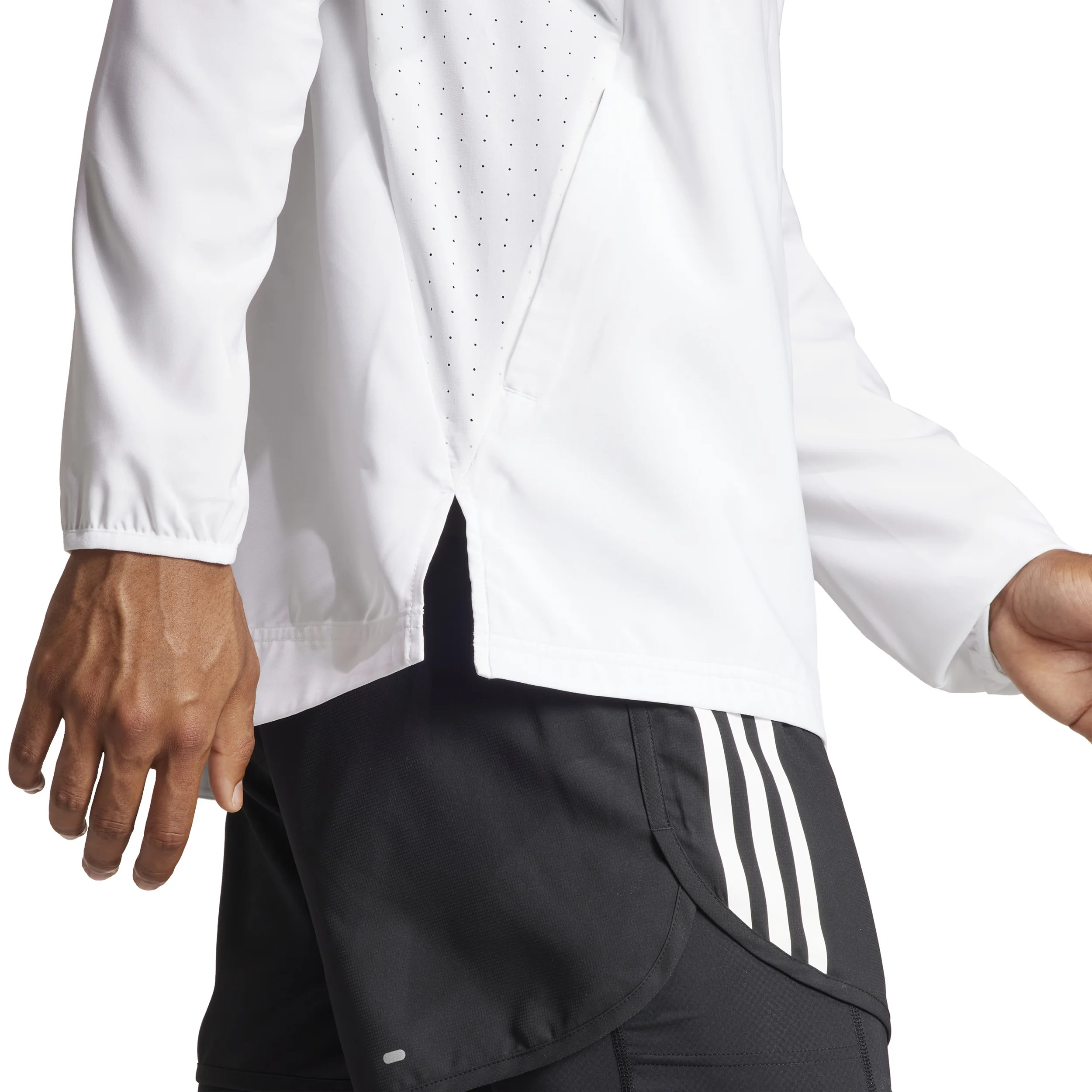 Adizero Essentials Löparjacka Herrar - vit, - Image 7