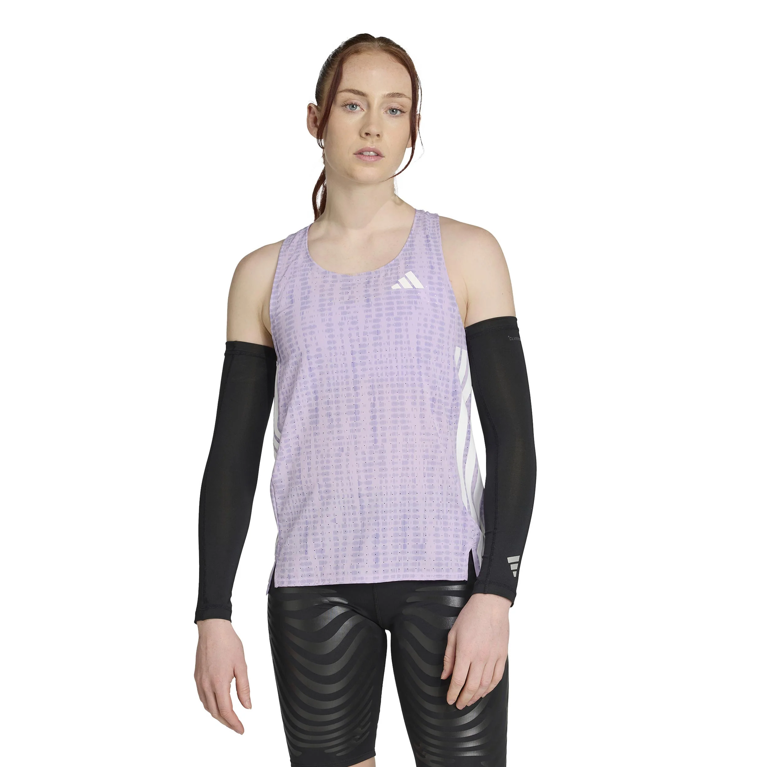 Adizero Singlet Löpartröja Damer-Syrén,Syrén - Image 2