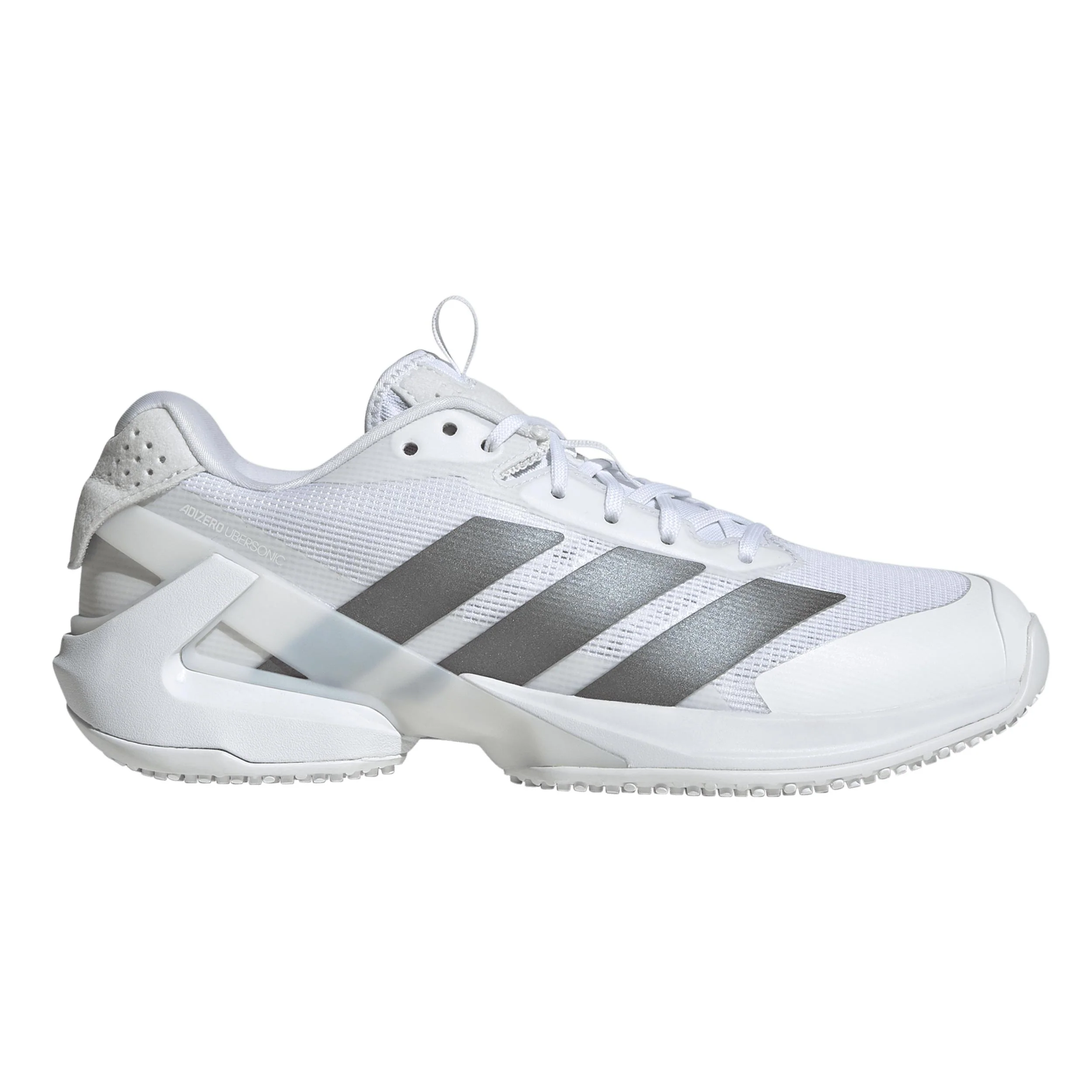 adizero Ubersonic 5 Sko för gräs Damer - vit, silver