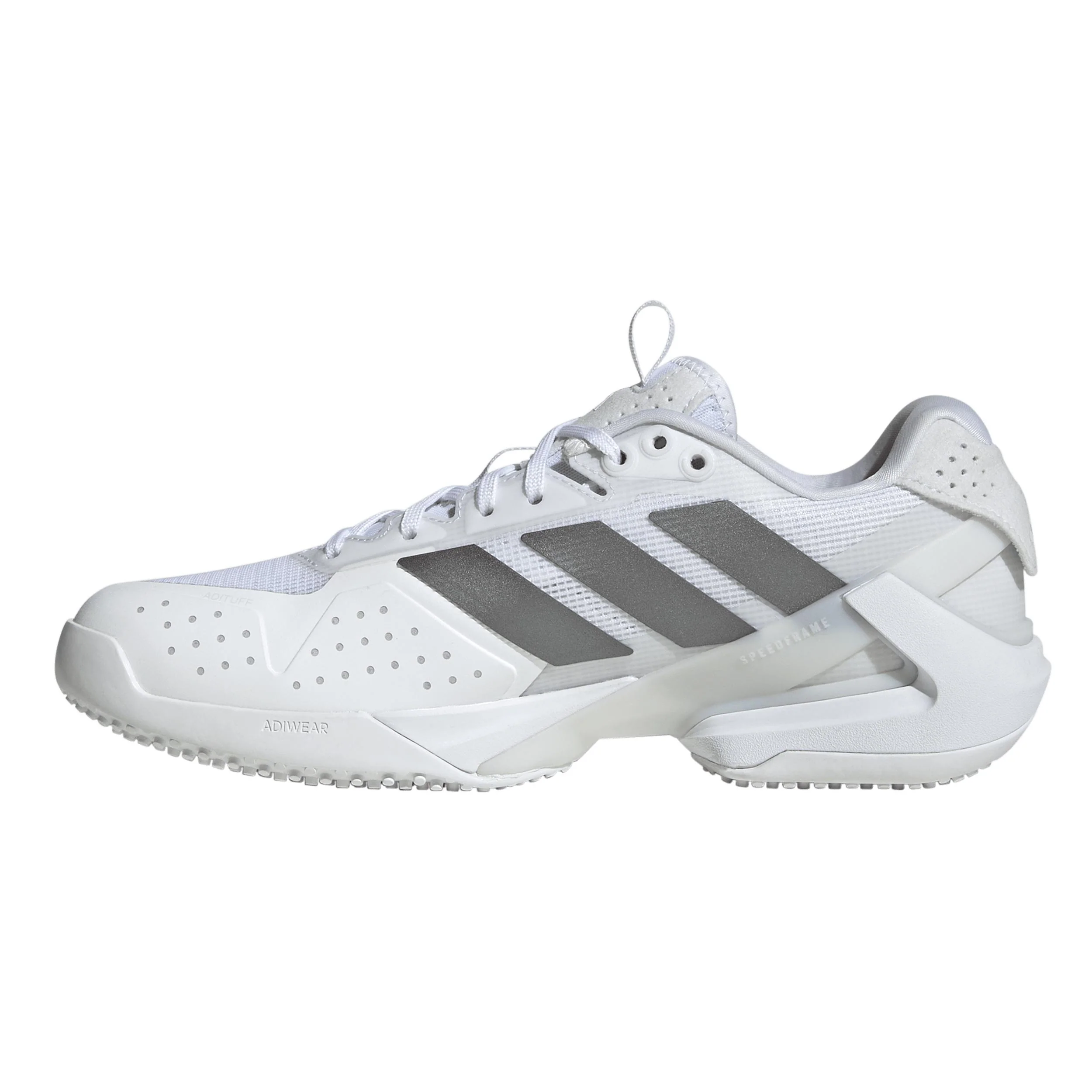 adizero Ubersonic 5 Sko för gräs Damer - vit, silver - Image 2