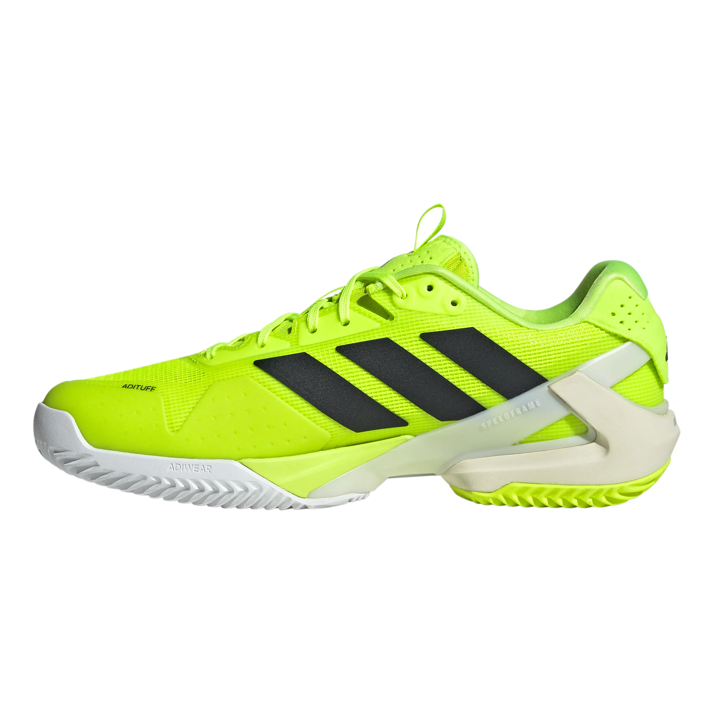 adizero Ubersonic 5 Sko för grus Herrar - lime, svart - Image 2