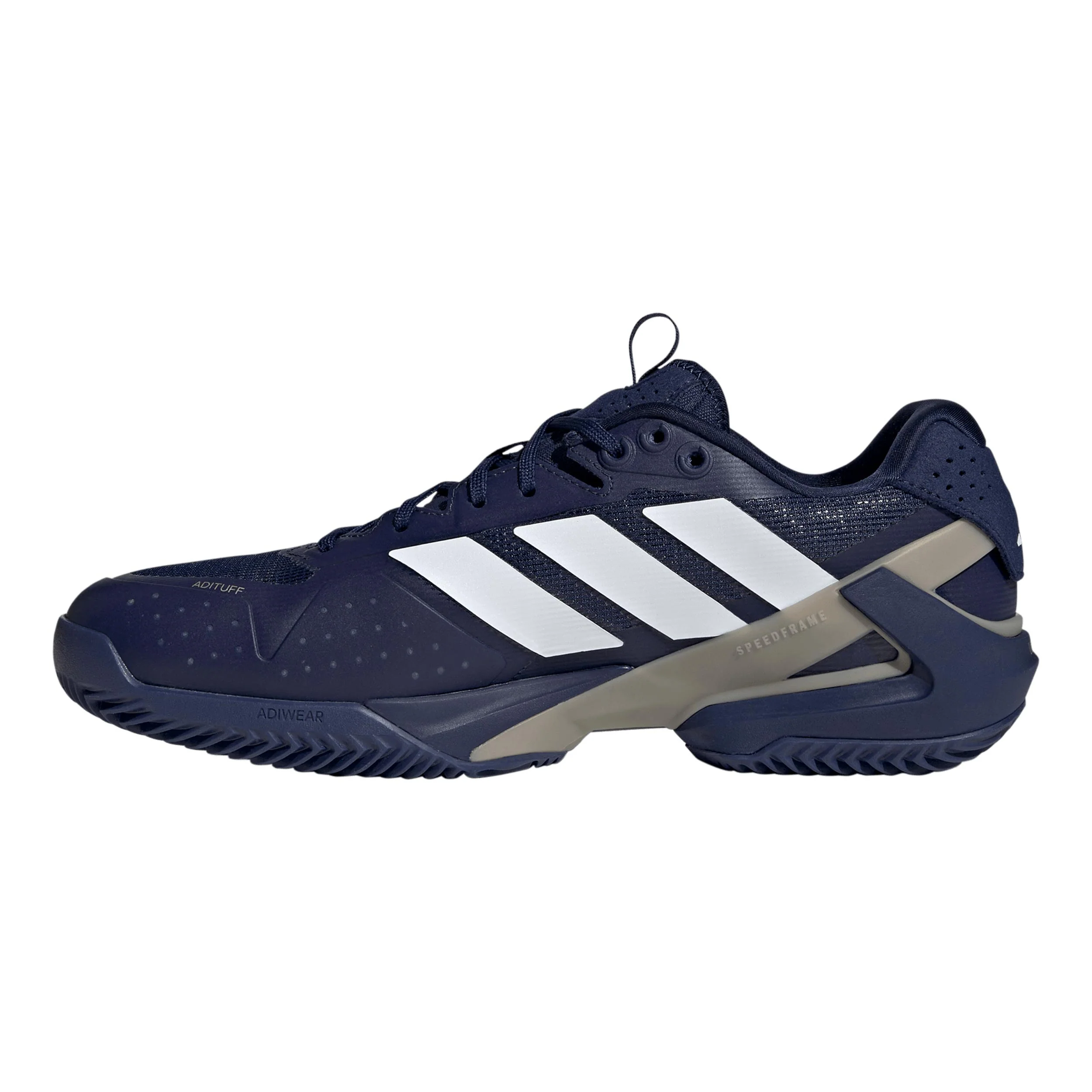 adizero Ubersonic 5 Sko för grus Herrar - mörkblå, vit - Image 2