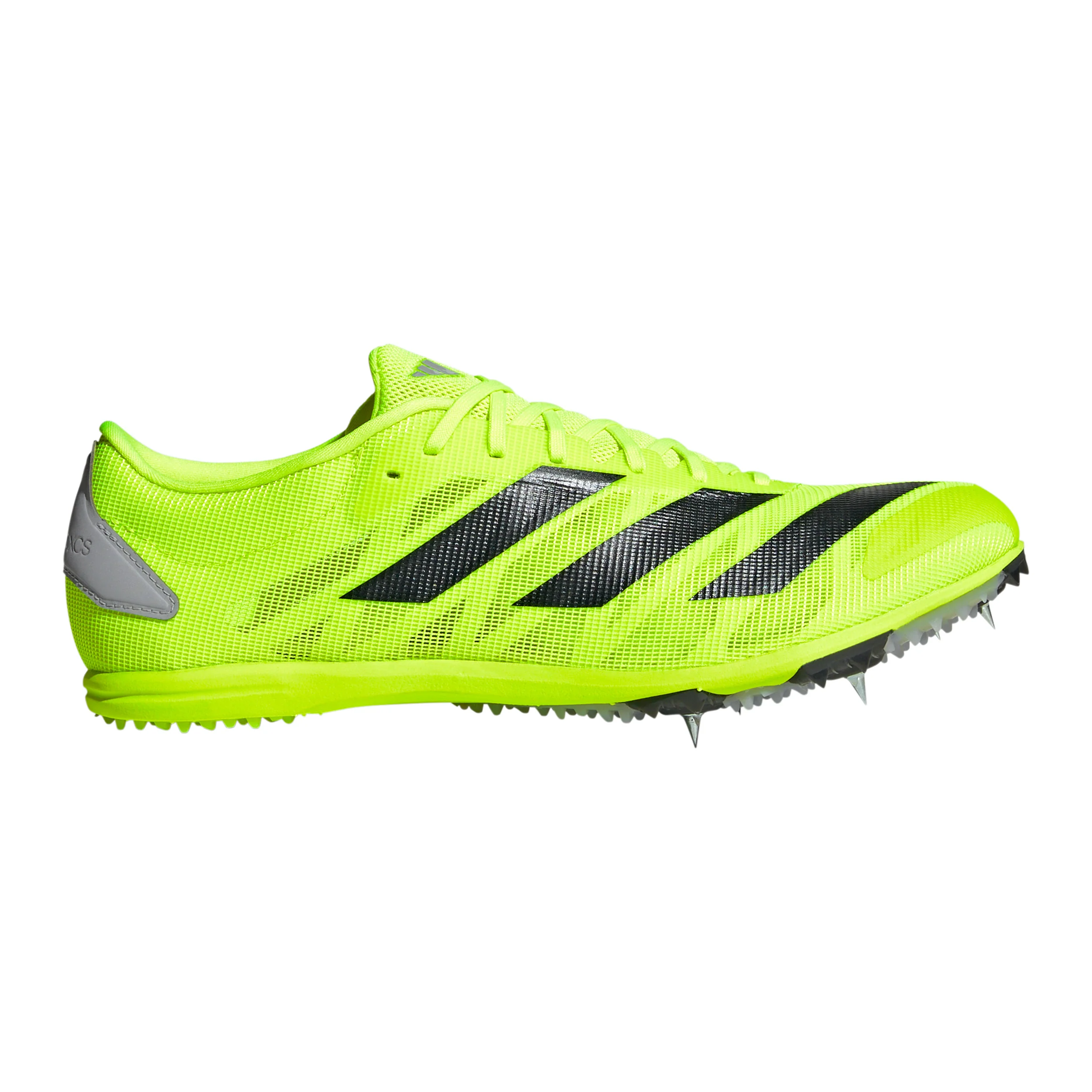Adizero XCS Spikes Unisex - neongrön, svart