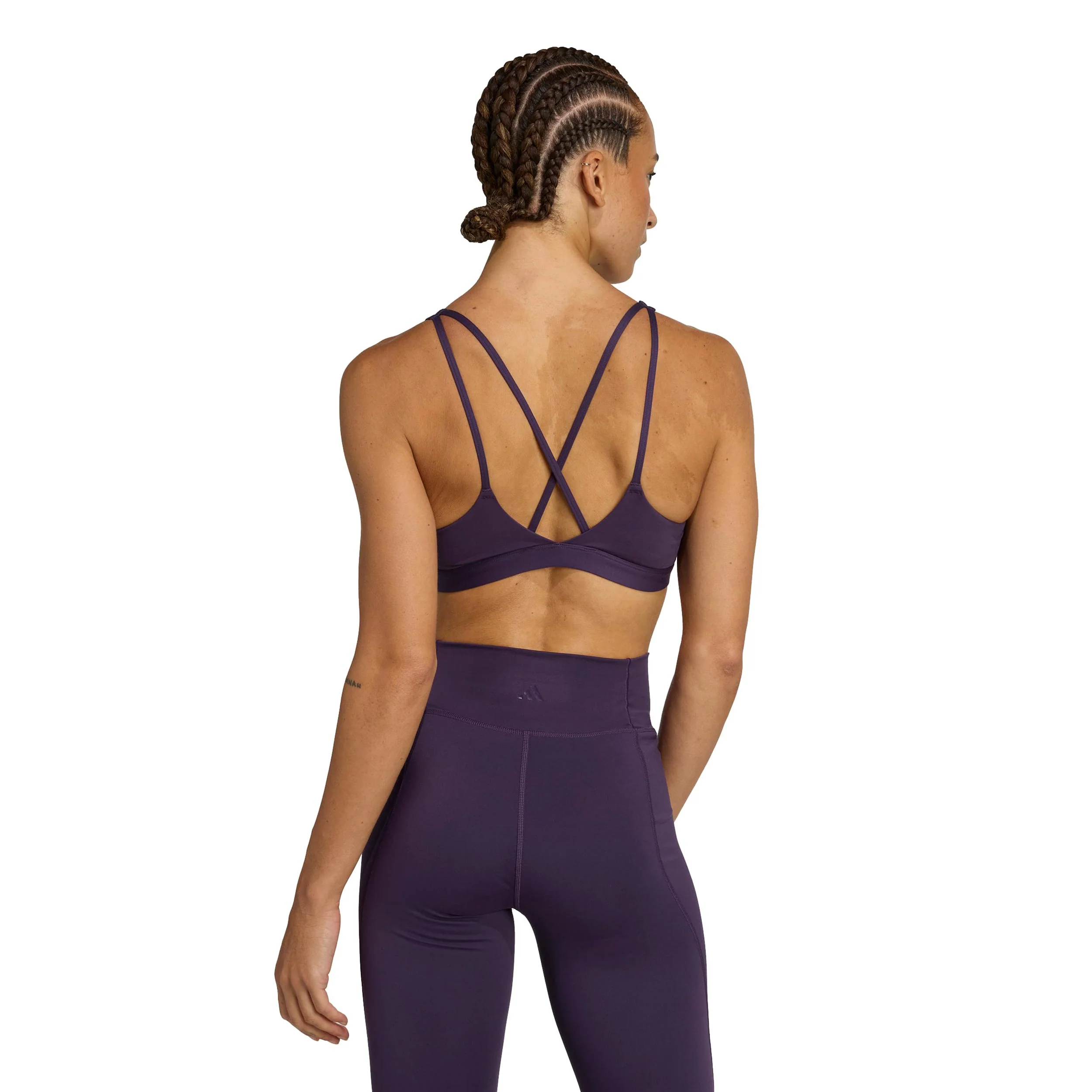 All Me Essentials Mid Support Sport-behå Damer - lila - Image 4