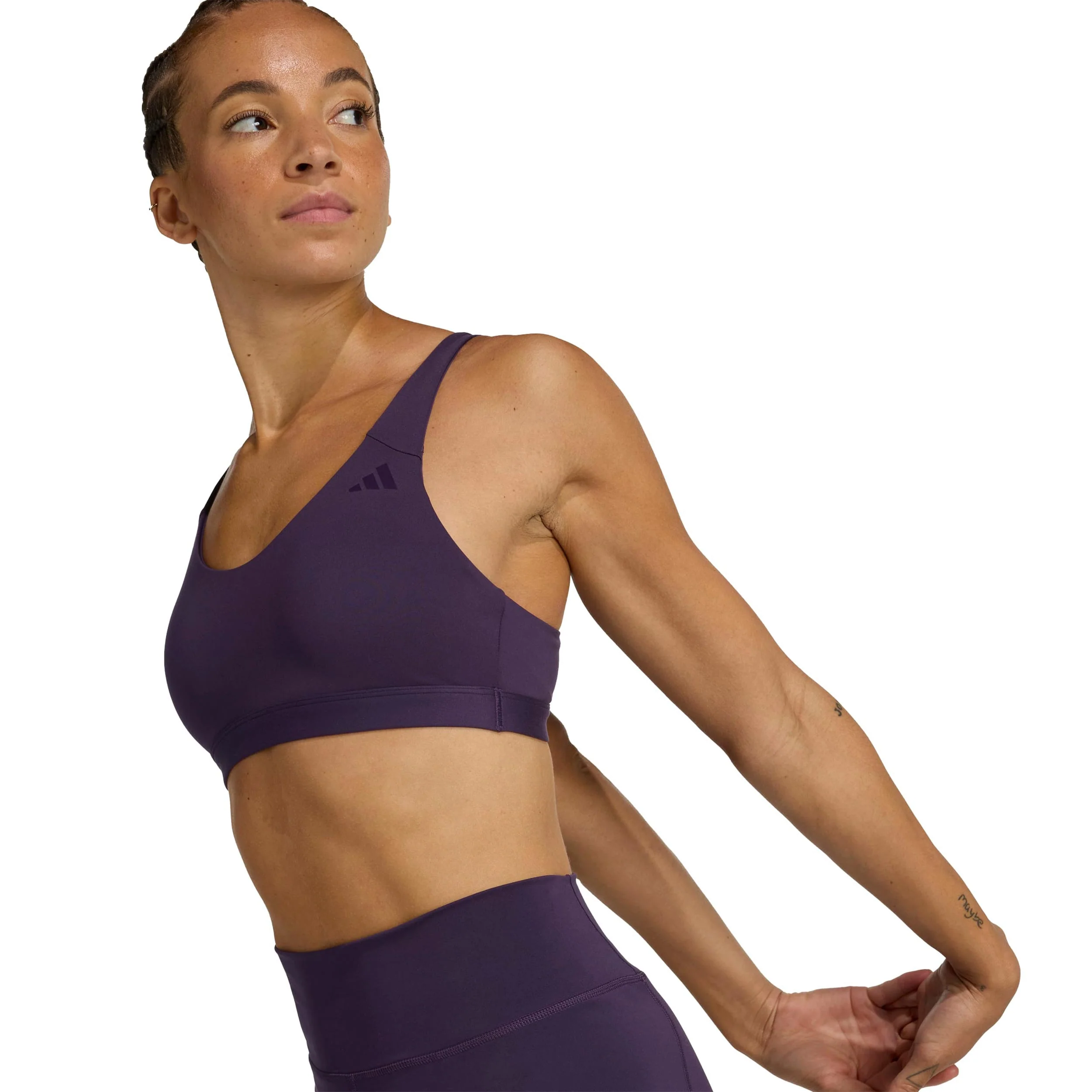 All Me Essentials Mid Support Sport-behå Damer - lila - Image 6