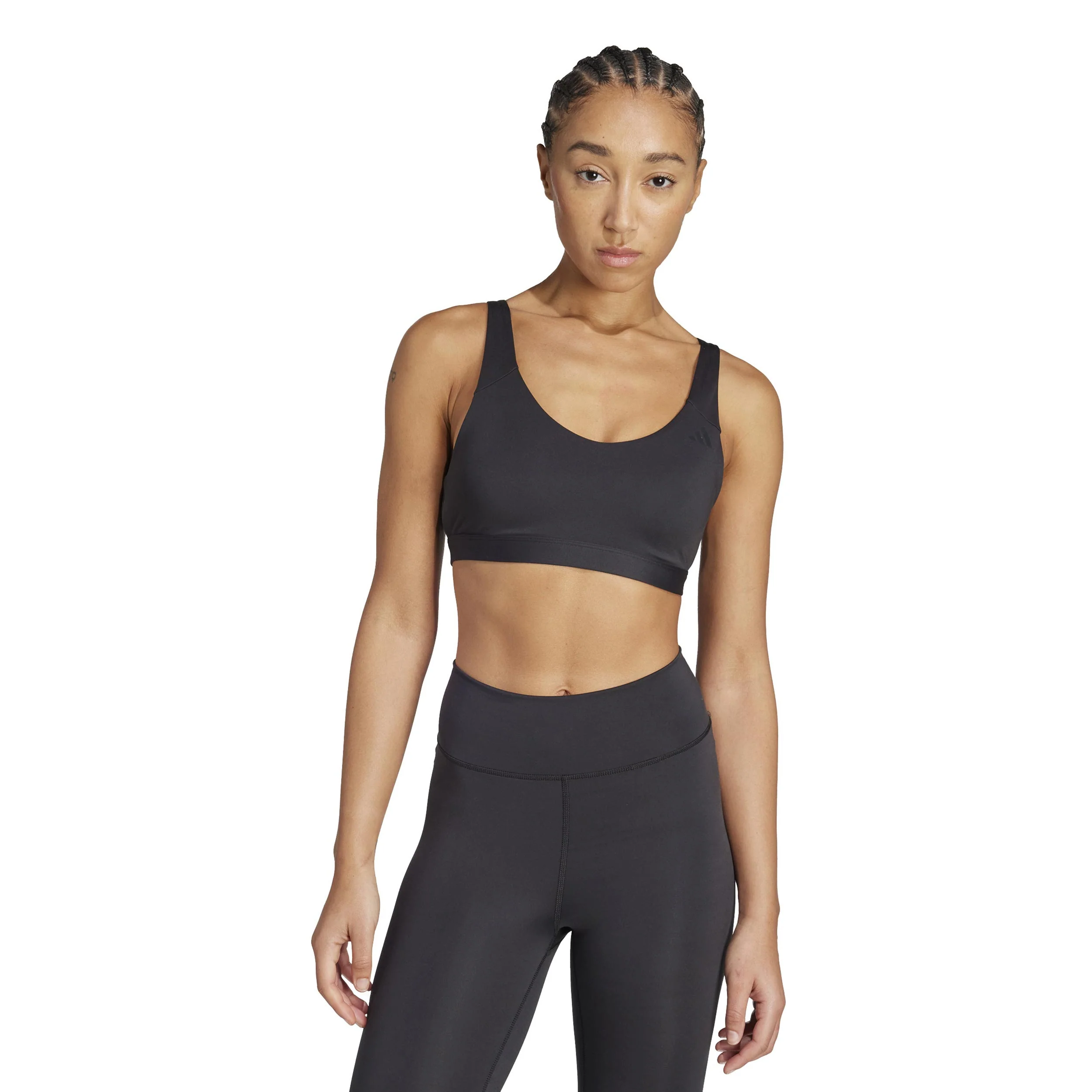 All Me Essentials Mid Support Sport-behå Damer - svart - Image 3