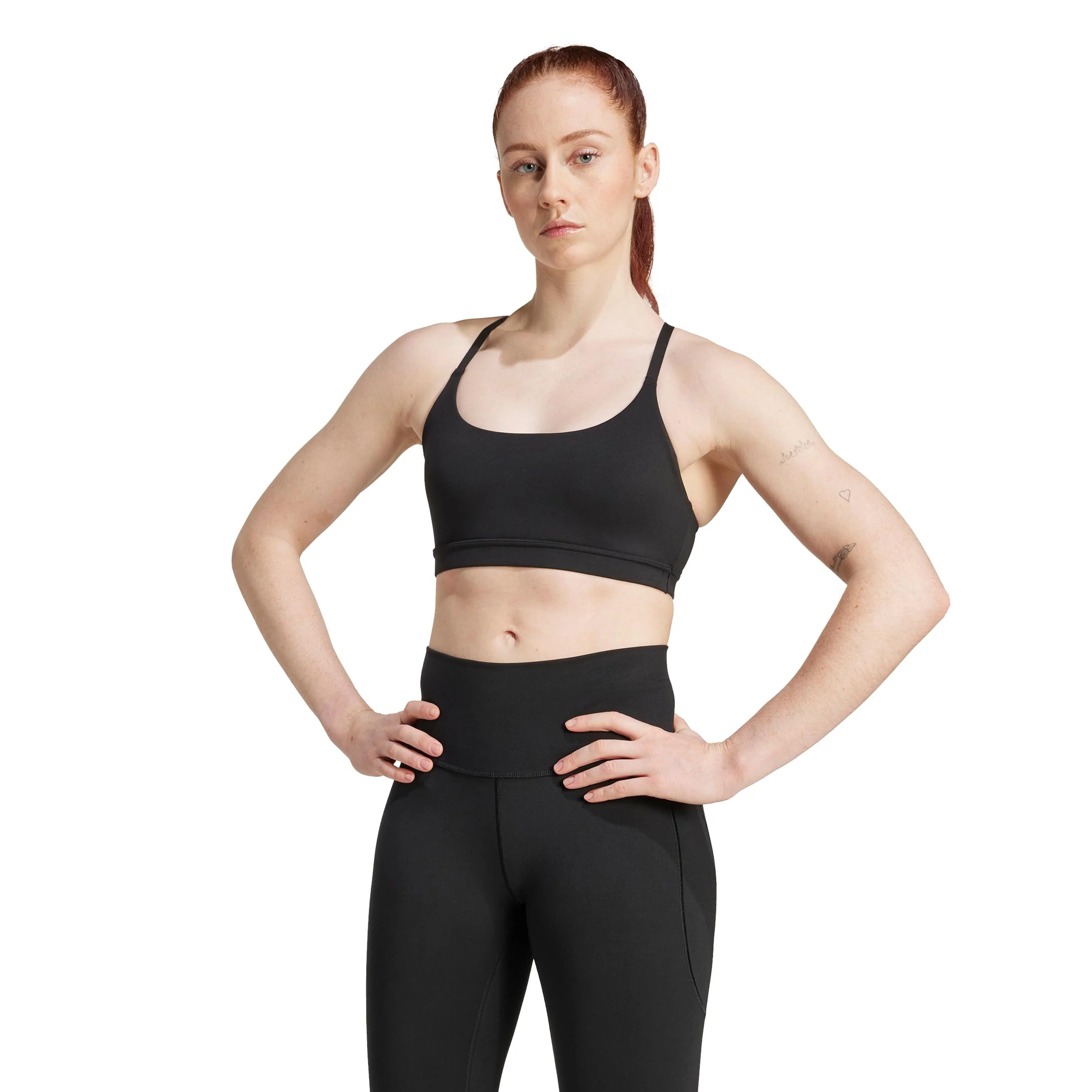 All Me Light Support Sport-behå Damer - svart - Image 3