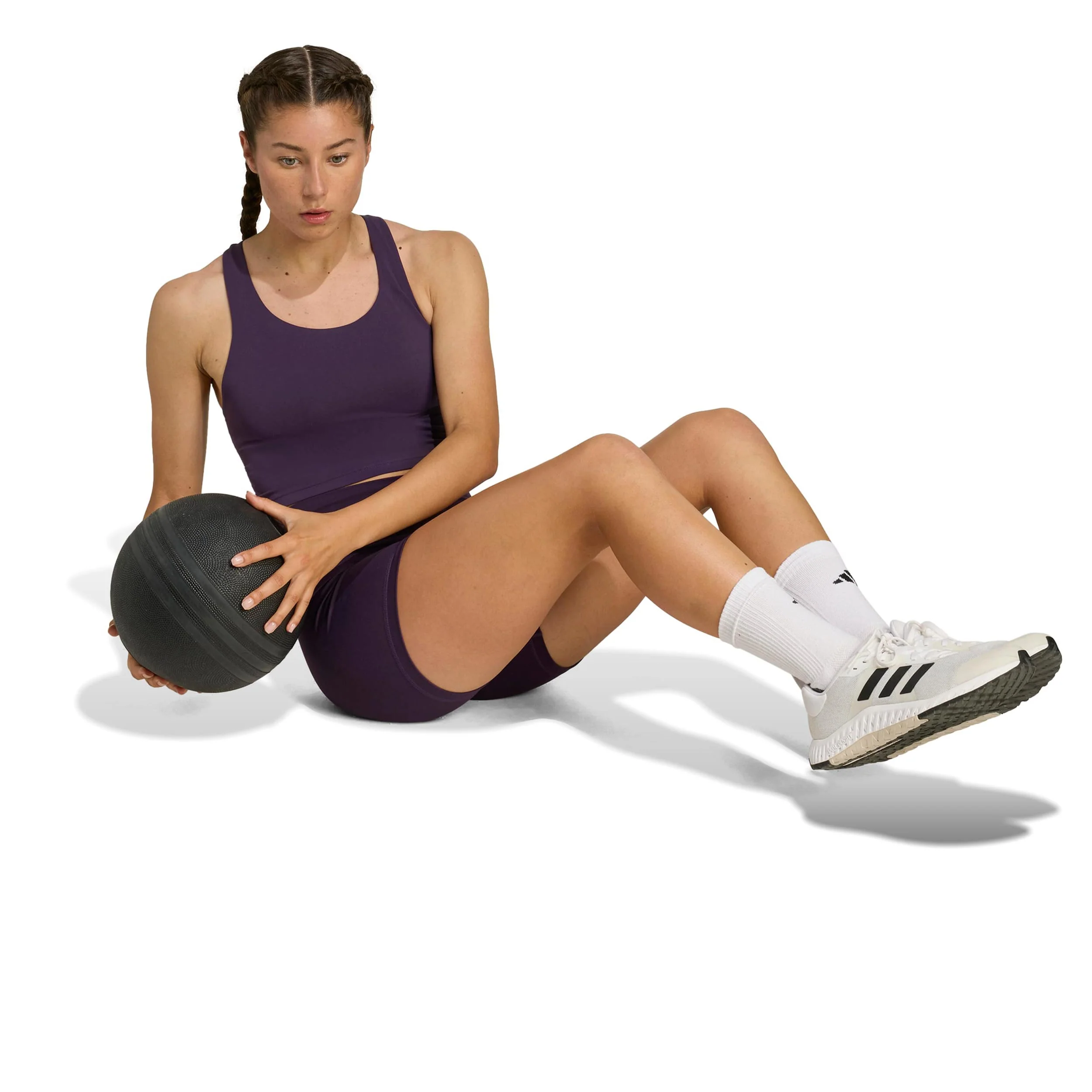 All Me Medium Support Sport-behå Damer - lila - Image 5