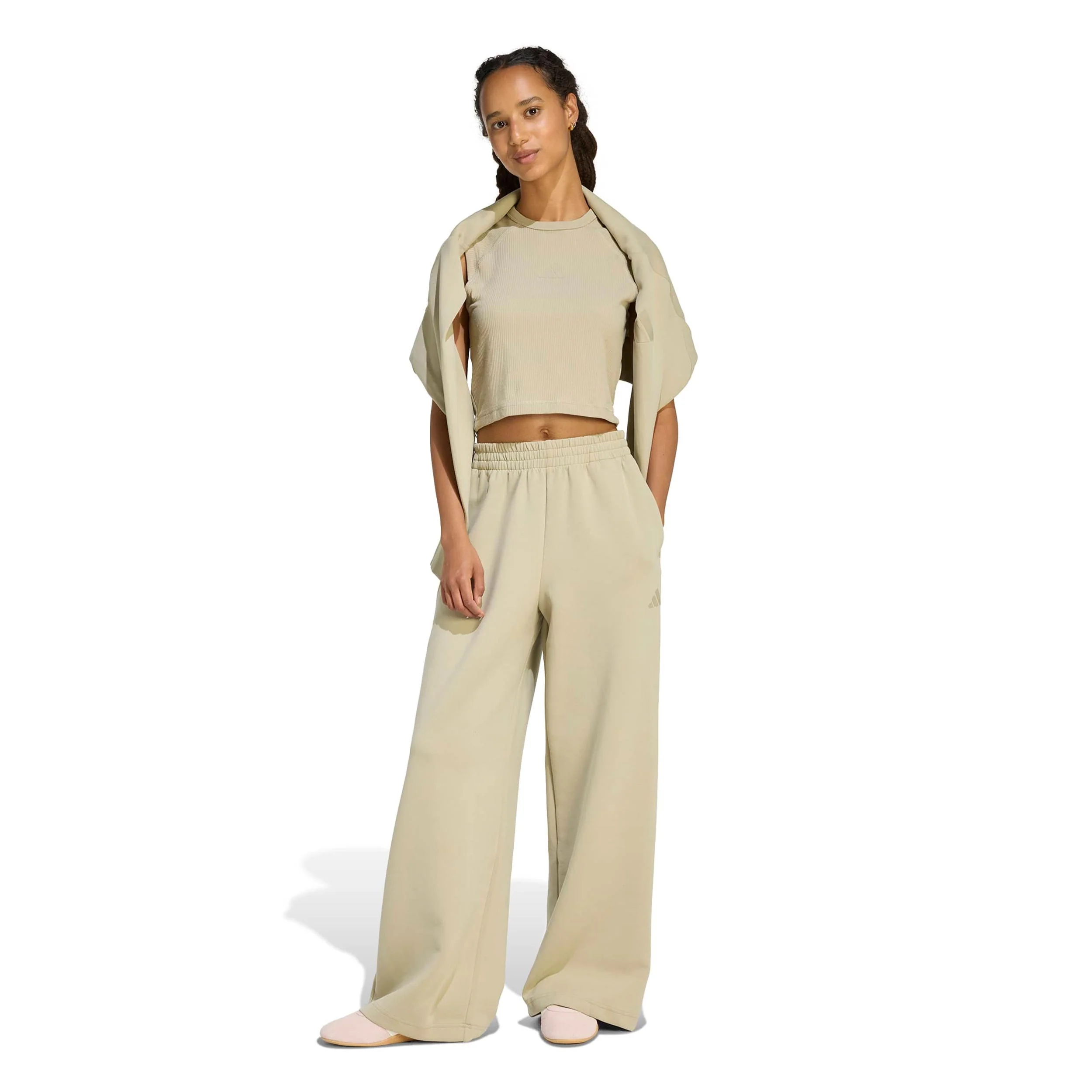 All SZN Rib Linne Damer - beige - Image 5
