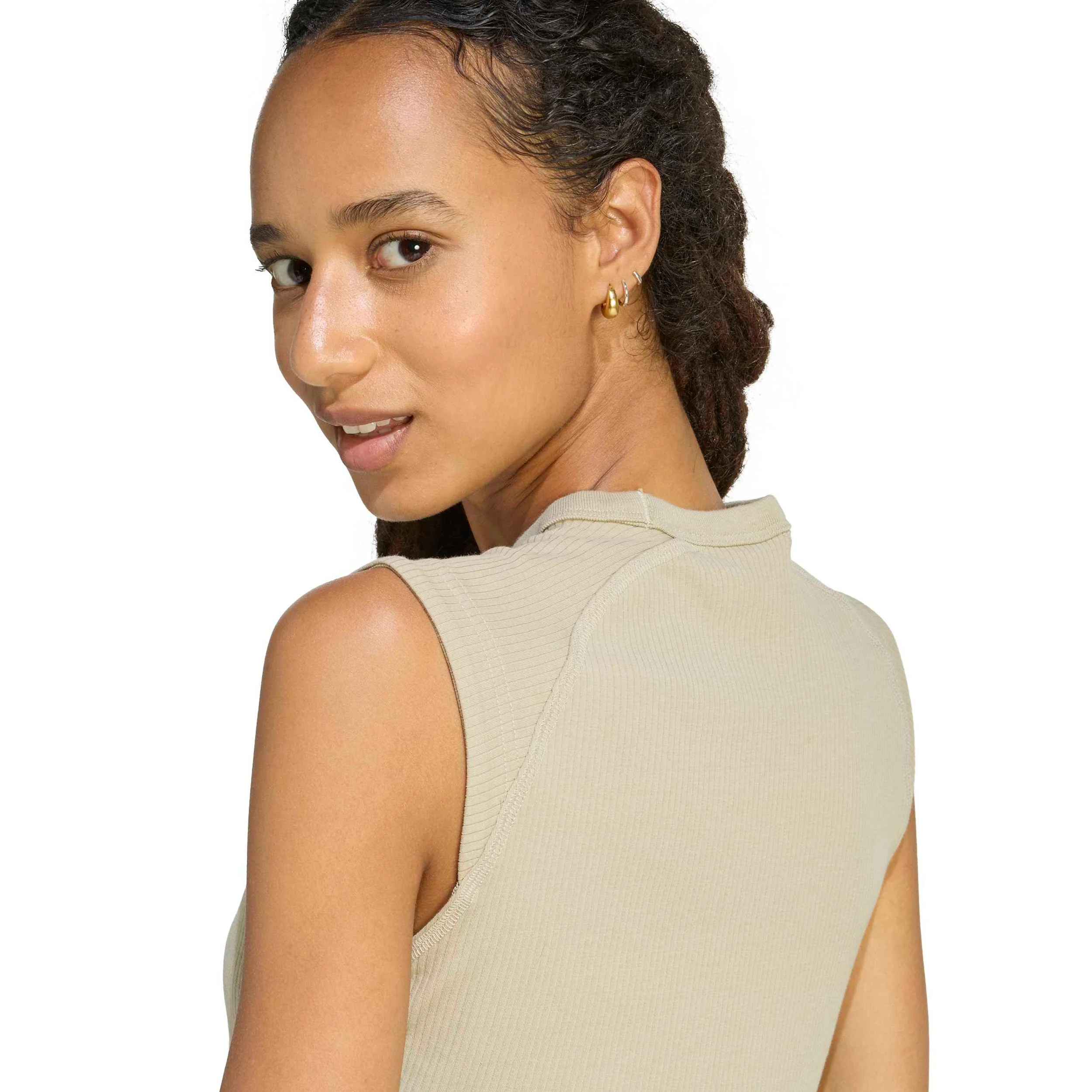 All SZN Rib Linne Damer - beige - Image 7