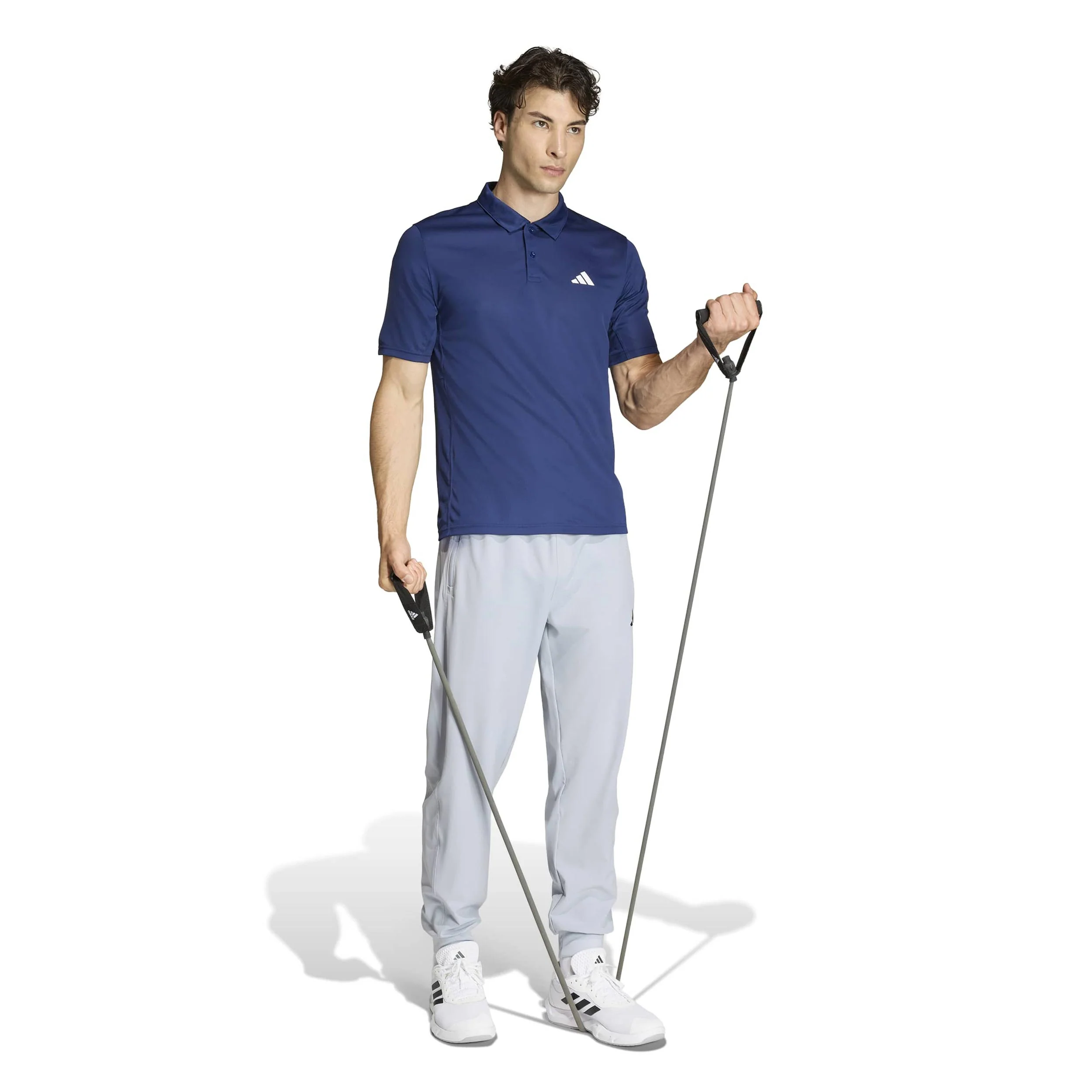 Basic Polo Herrar-mörkblå - Image 4