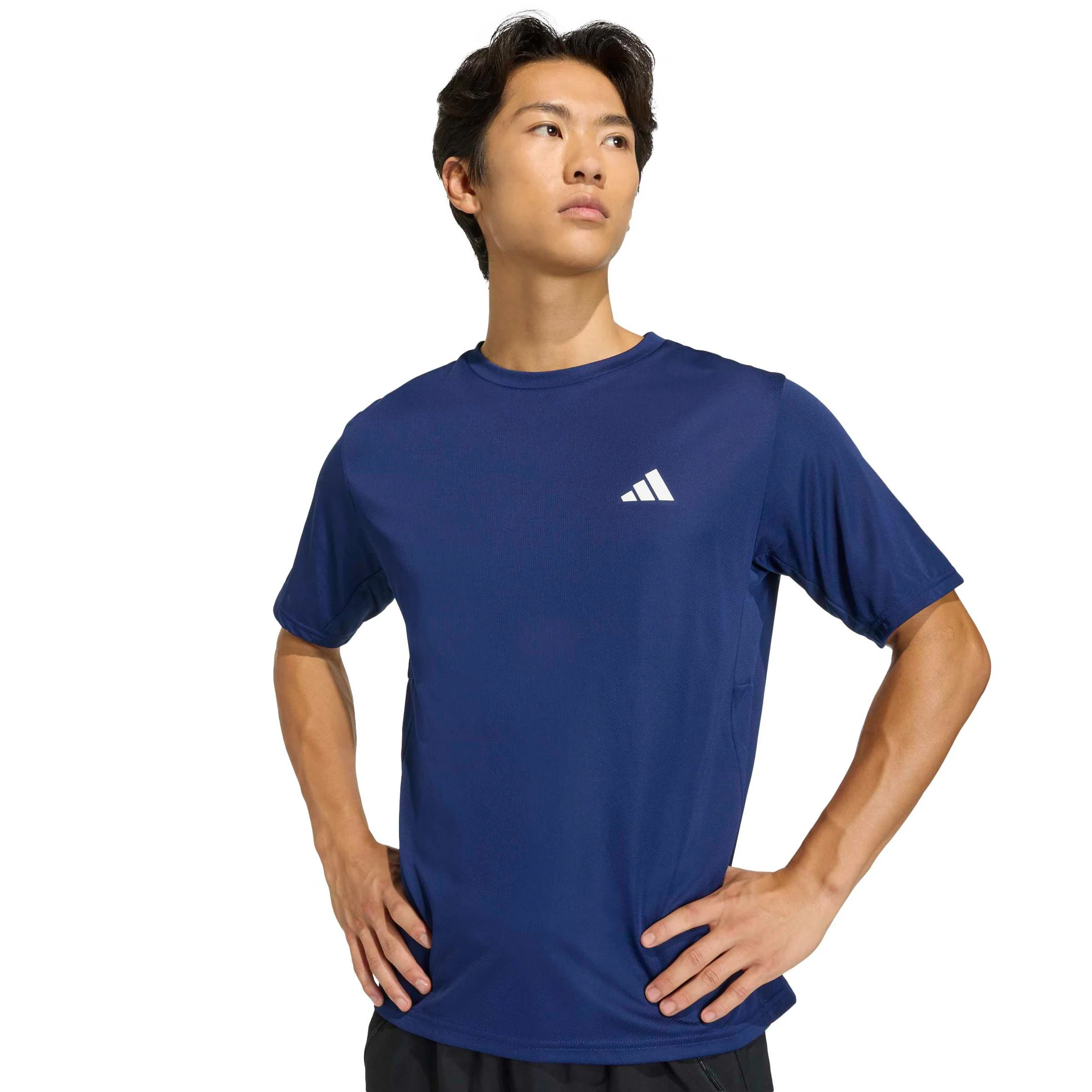 Basic T-shirt Herrar-mörkblå - Image 5