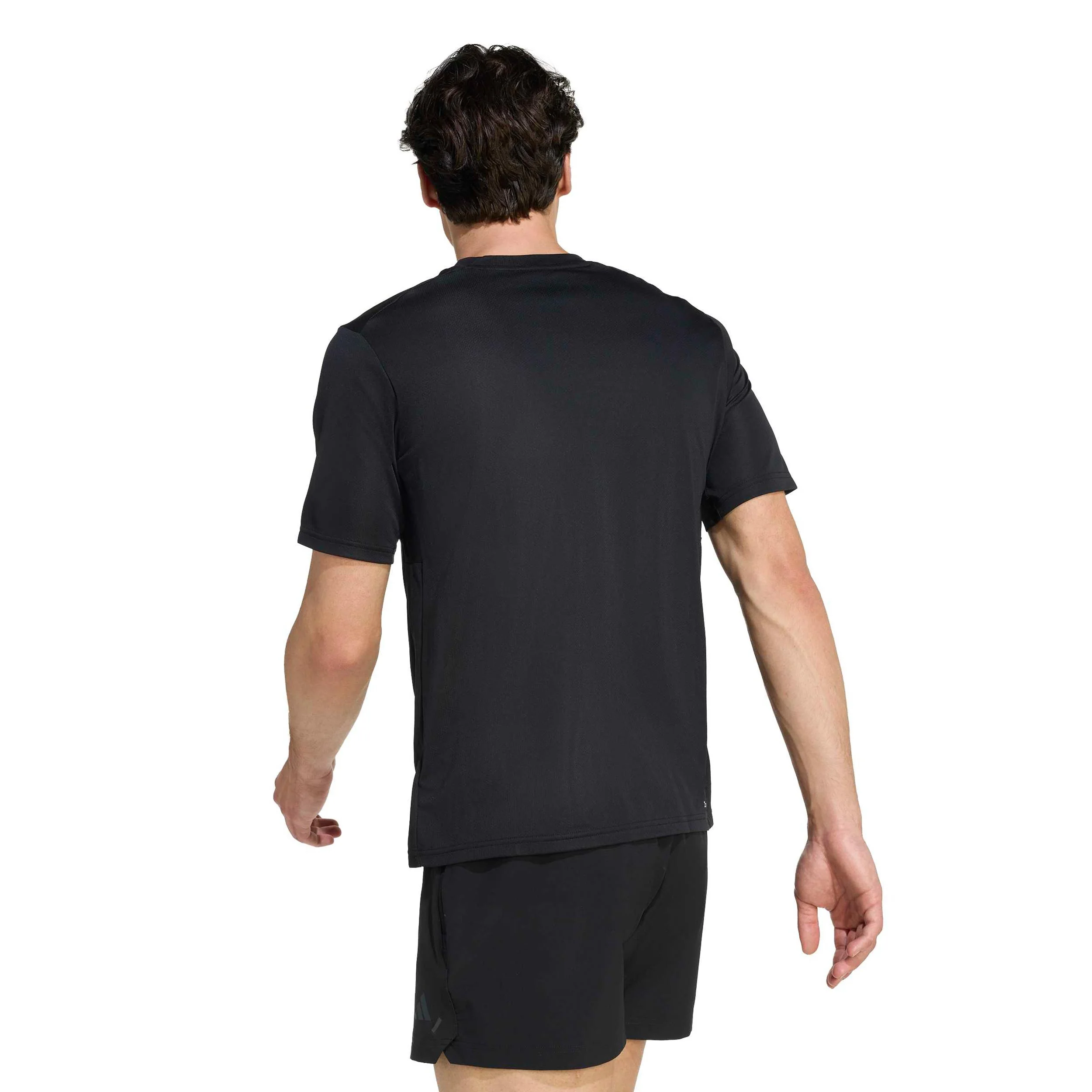 Basic T-shirt Herrar-svart - Image 3