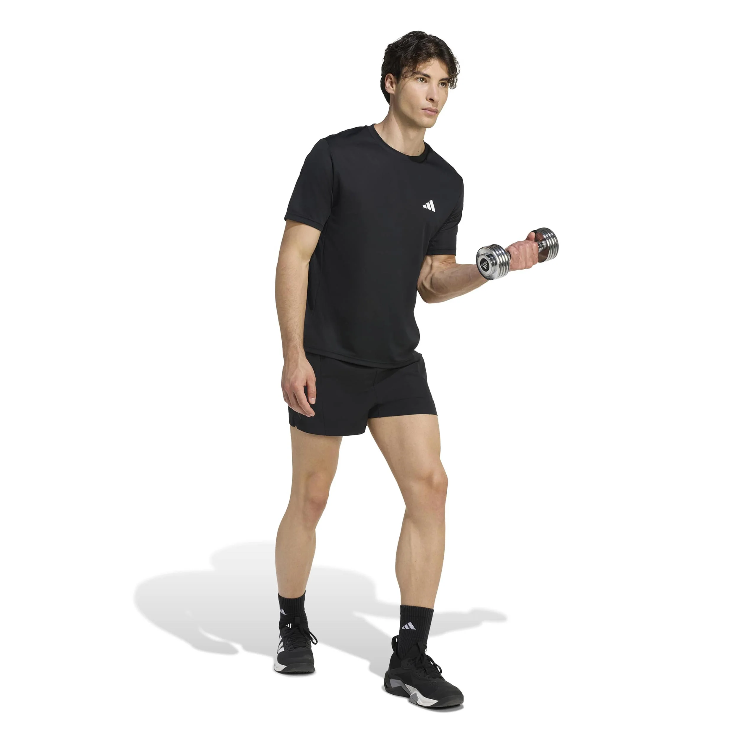 Basic T-shirt Herrar-svart - Image 4