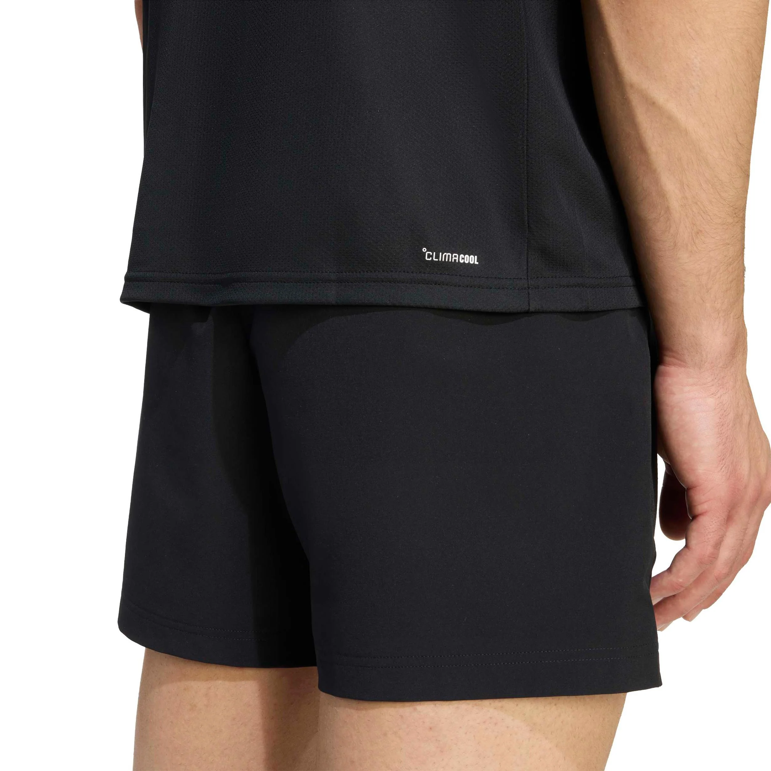 Basic T-shirt Herrar-svart - Image 5
