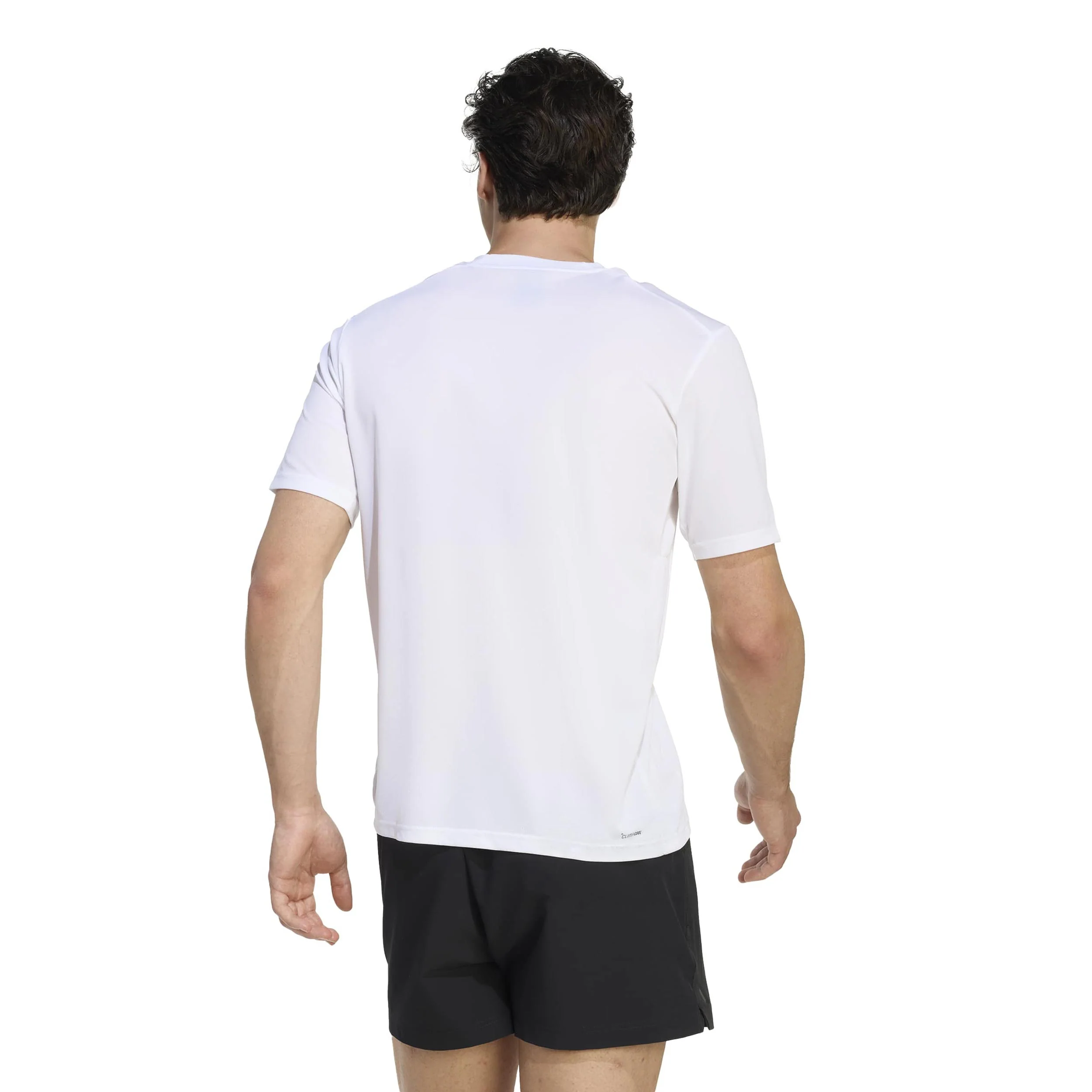 Basic T-shirt Herrar-vit - Image 3