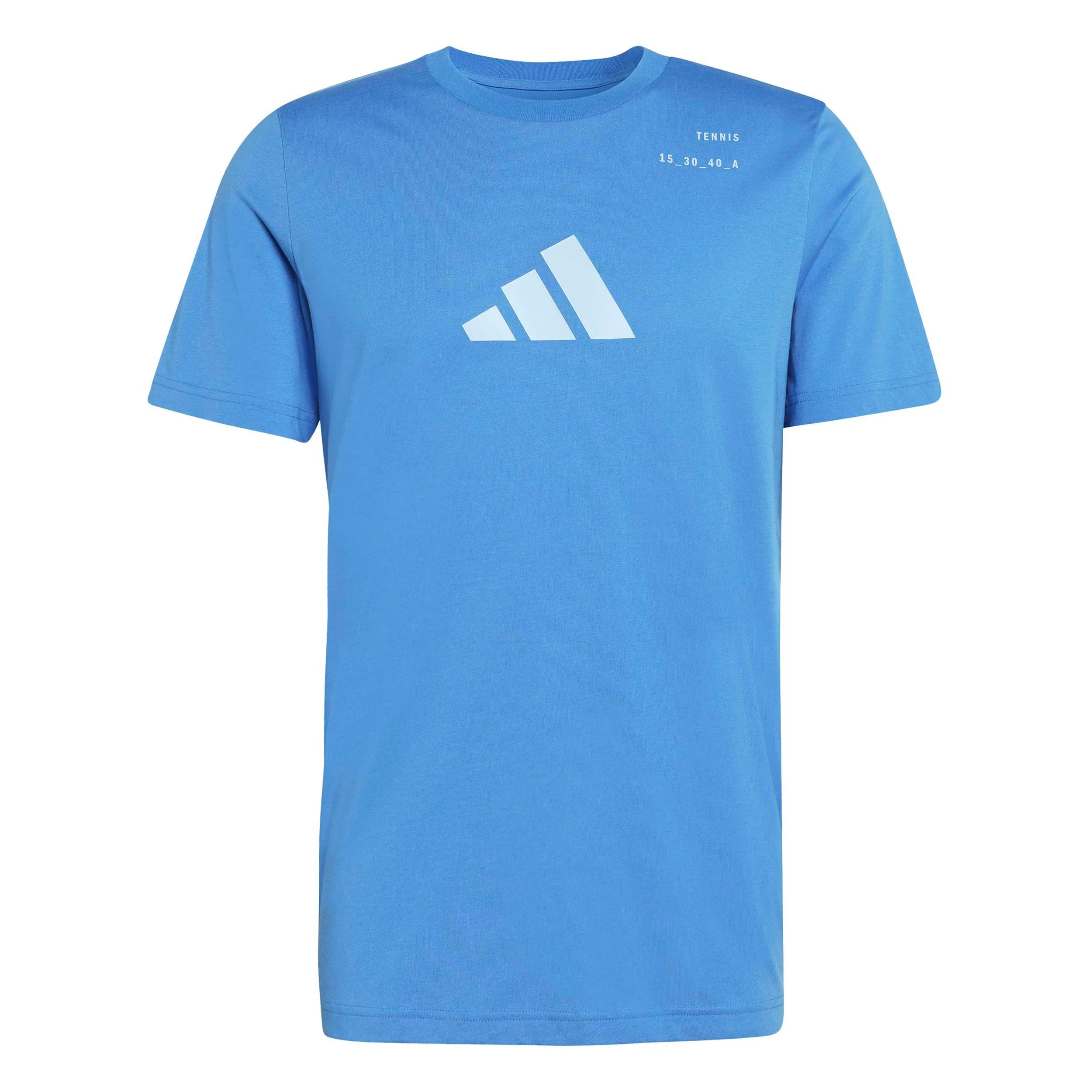 Category Graphic T-shirt Herrar - turkos, vit