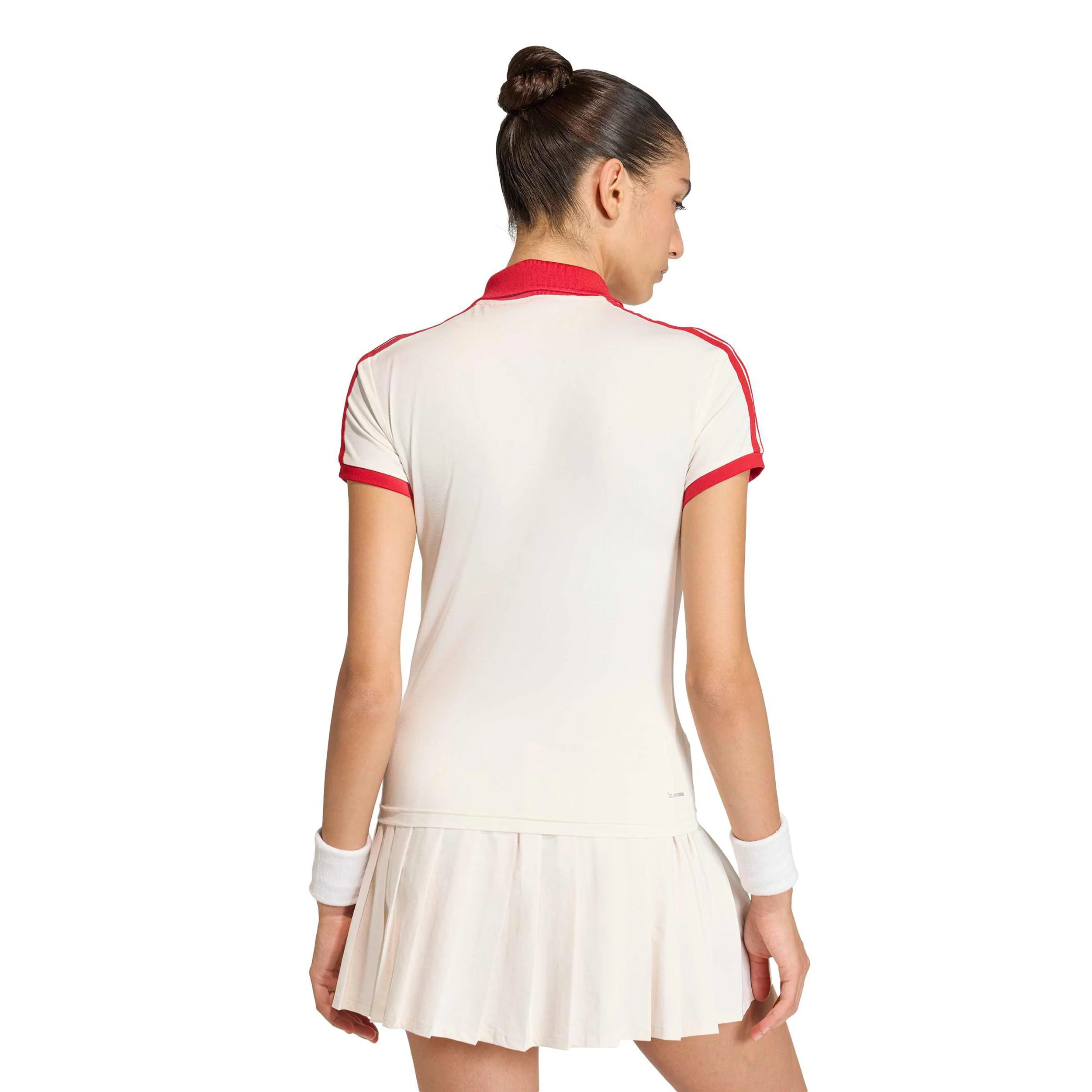 Classics Polo Damer - beige, röd - Image 3