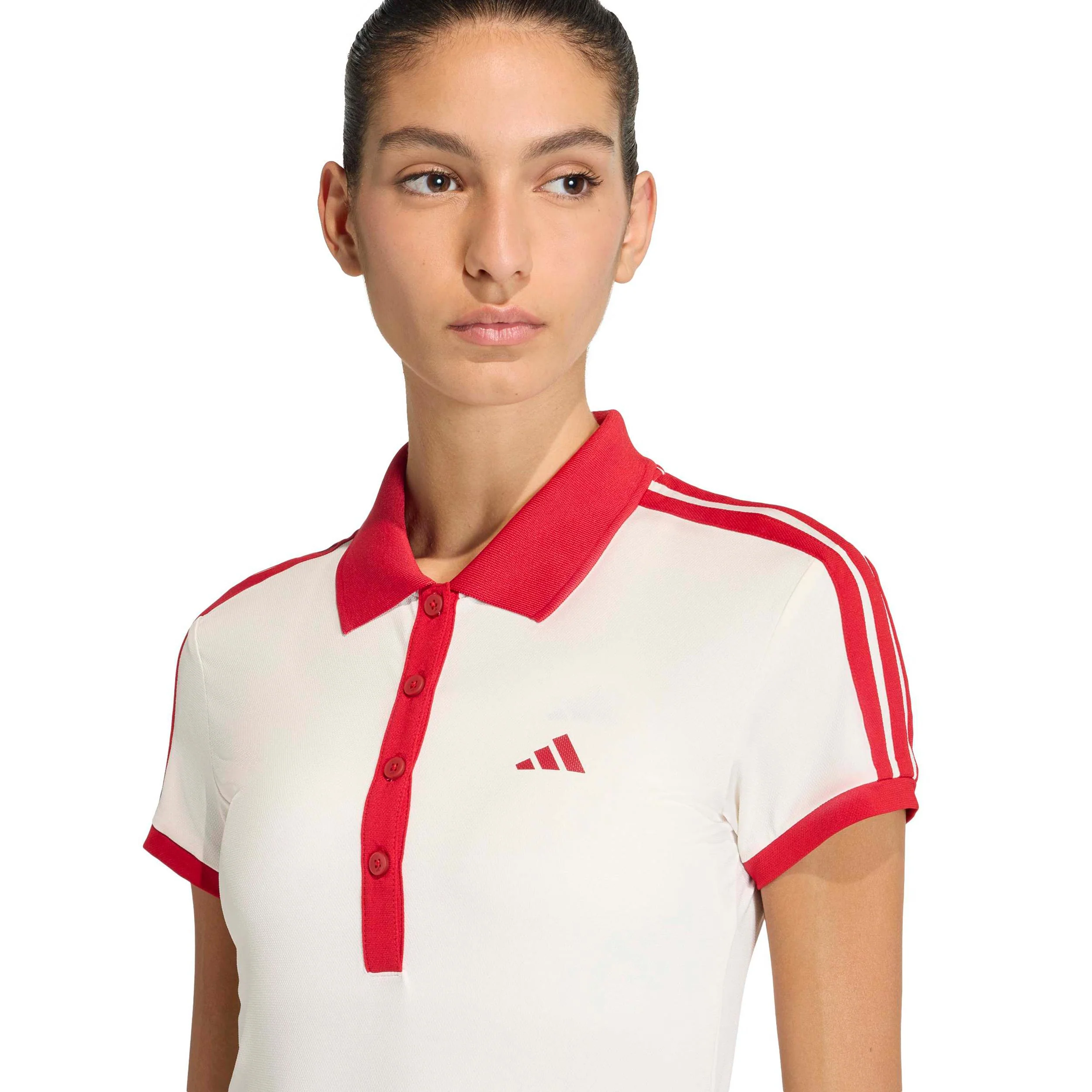 Classics Polo Damer - beige, röd - Image 6