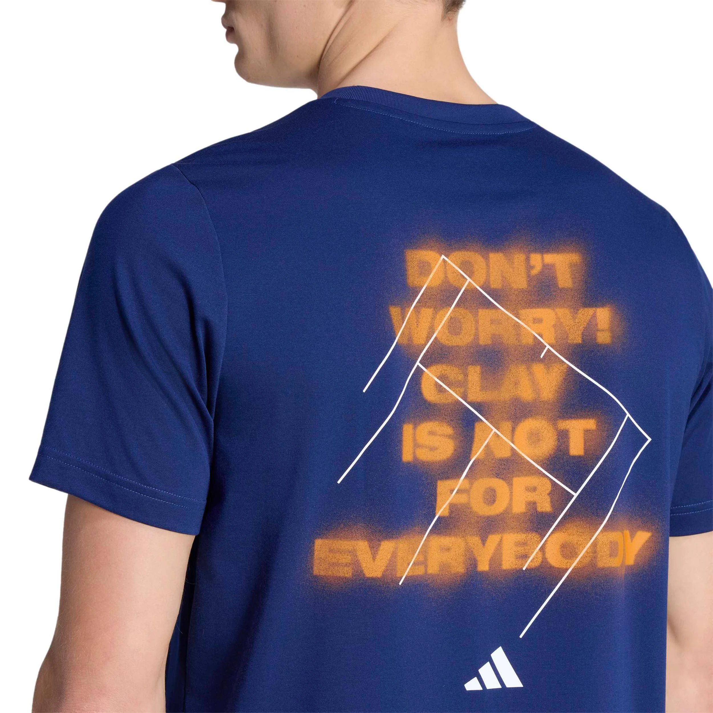 Clay T-shirt Herrar - mörkblå, rost - Image 6