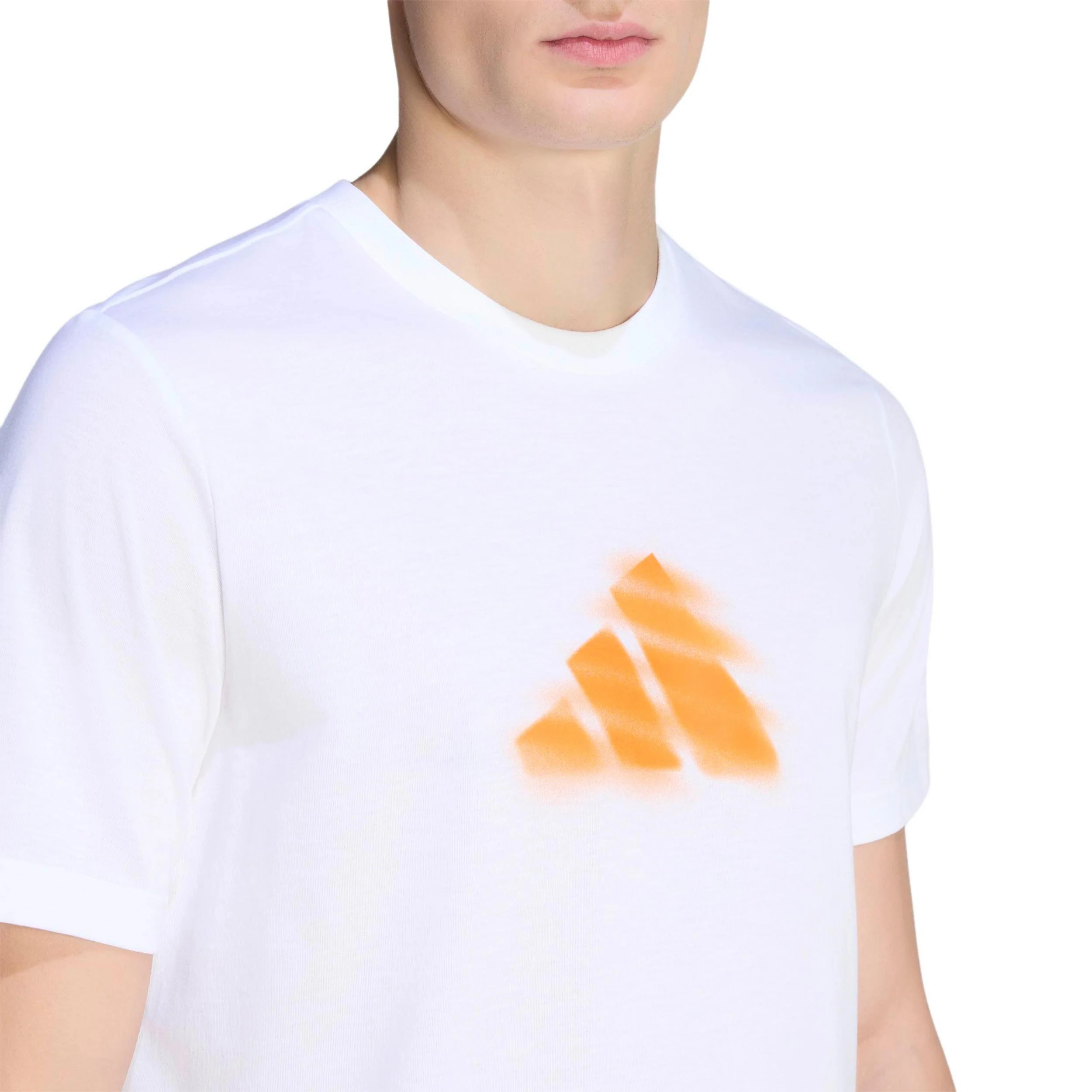 Clay T-shirt Herrar - vit, rost - Image 5